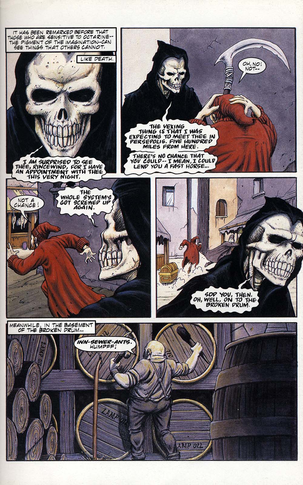 Read online Terry Pratchett's The Colour Of Magic comic -  Issue # TPB - 30
