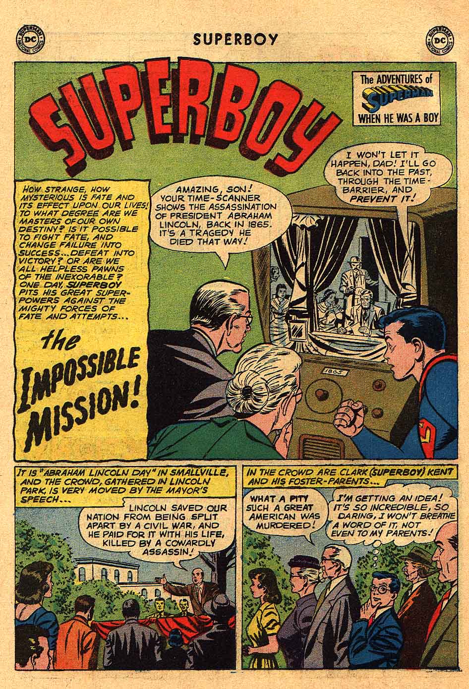 Read online Superboy (1949) comic -  Issue #85 - 22
