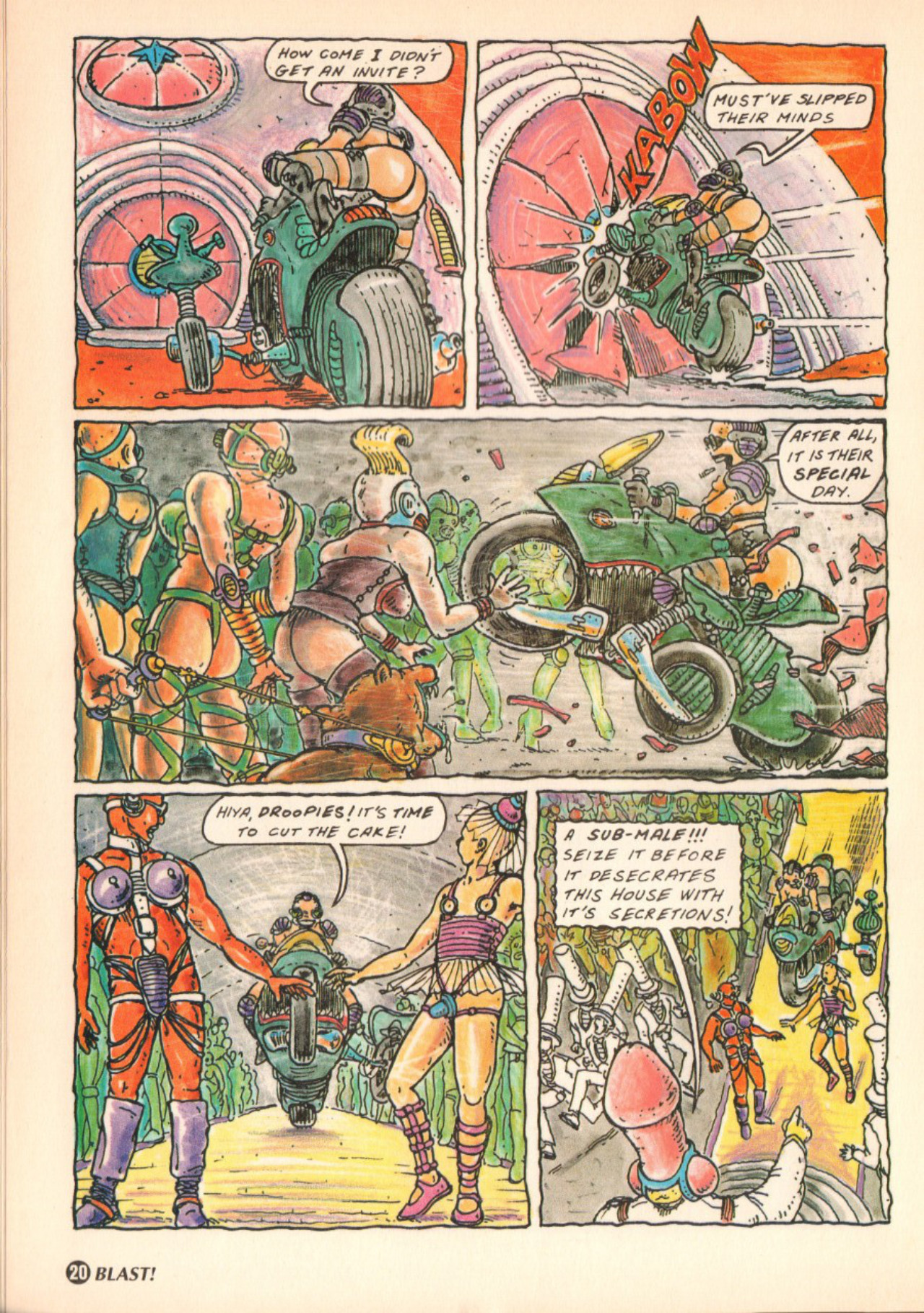 Read online Blast (1991) comic -  Issue #3 - 22