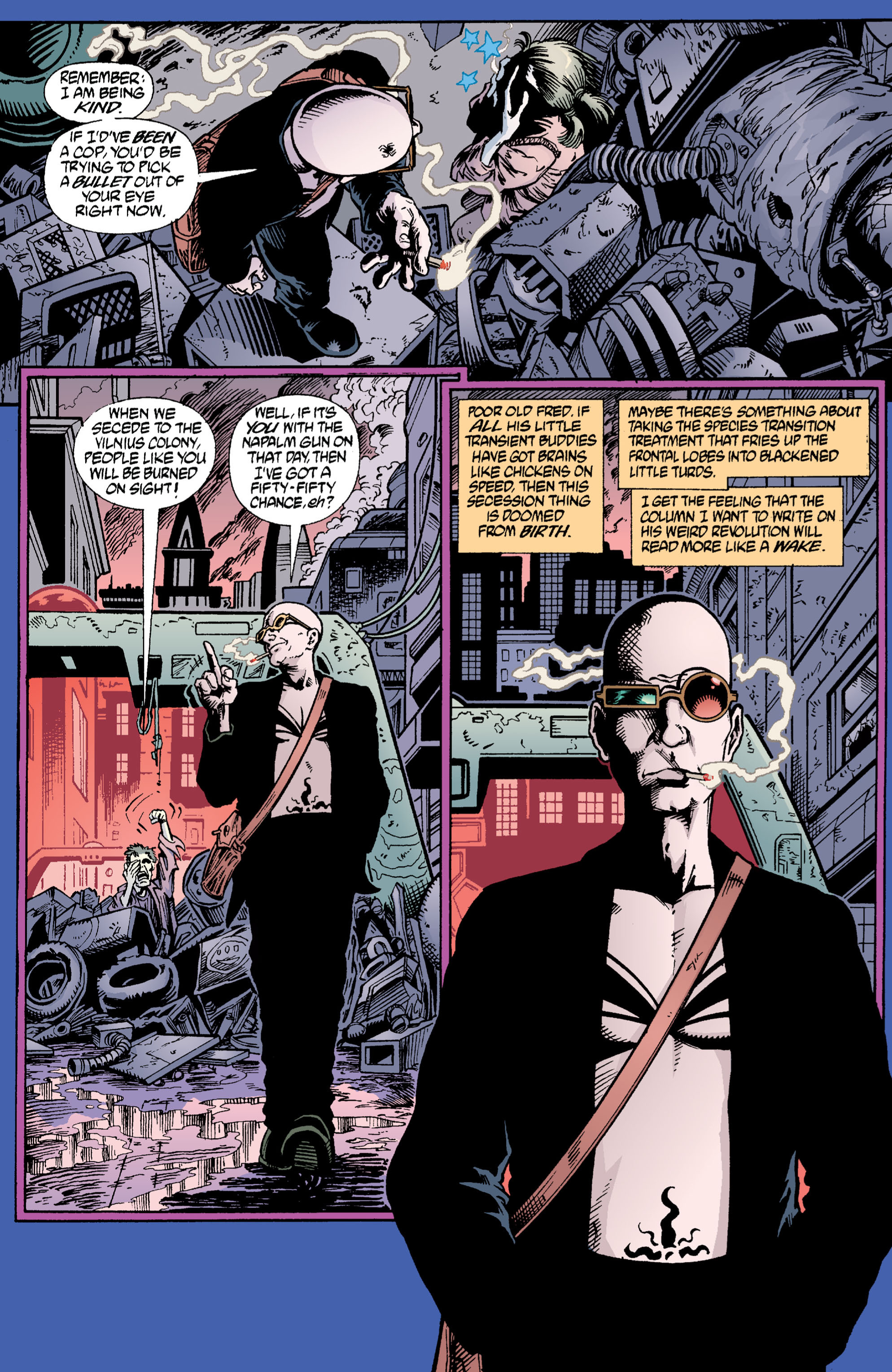 Read online Transmetropolitan comic -  Issue #2 - 4