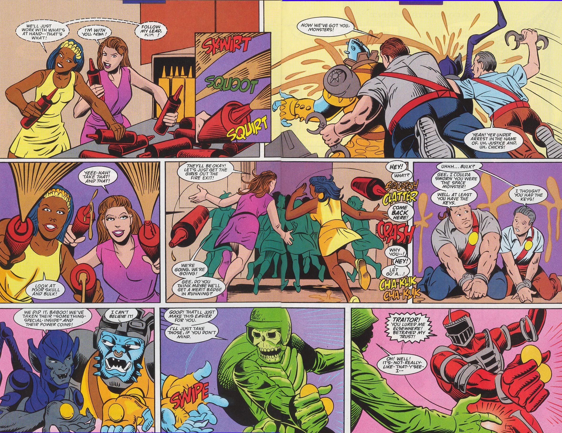 Read online Saban's Mighty Morphin' Power Rangers comic -  Issue #2 - 27