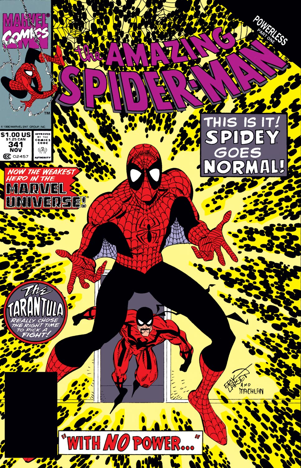 Read online The Amazing Spider-Man (1963) comic -  Issue #341 - 1