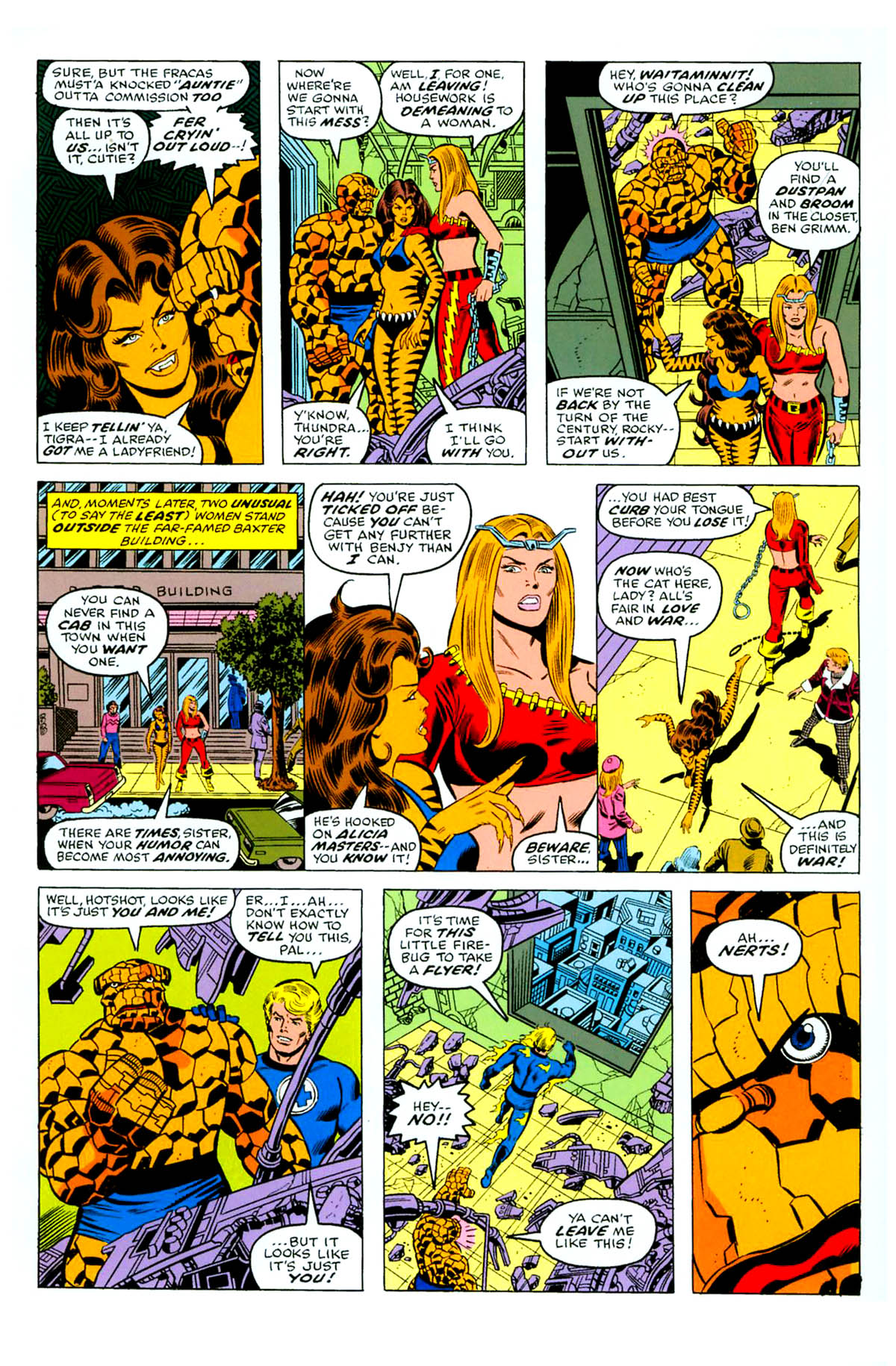 Read online Fantastic Four Visionaries: George Perez comic -  Issue # TPB 1 (Part 2) - 48