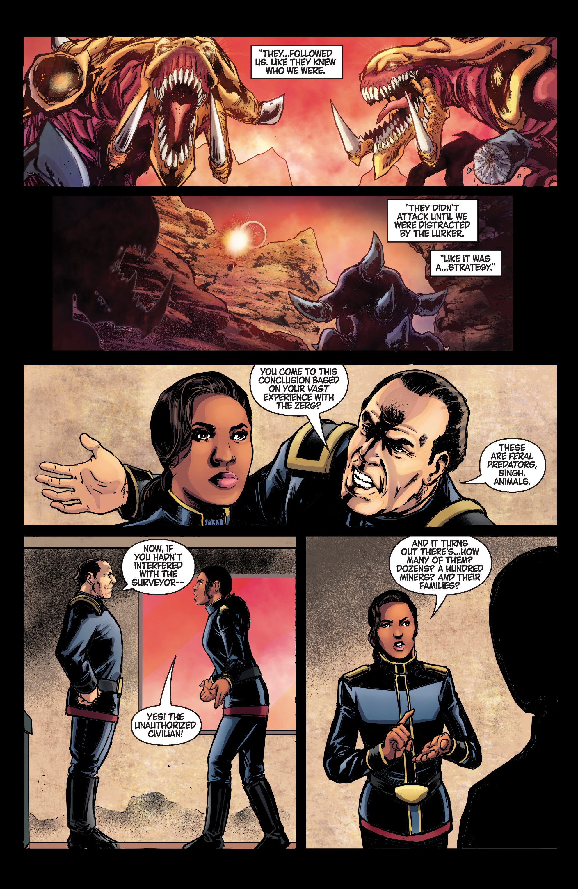 Read online StarCraft: Soldiers comic -  Issue #2 - 12