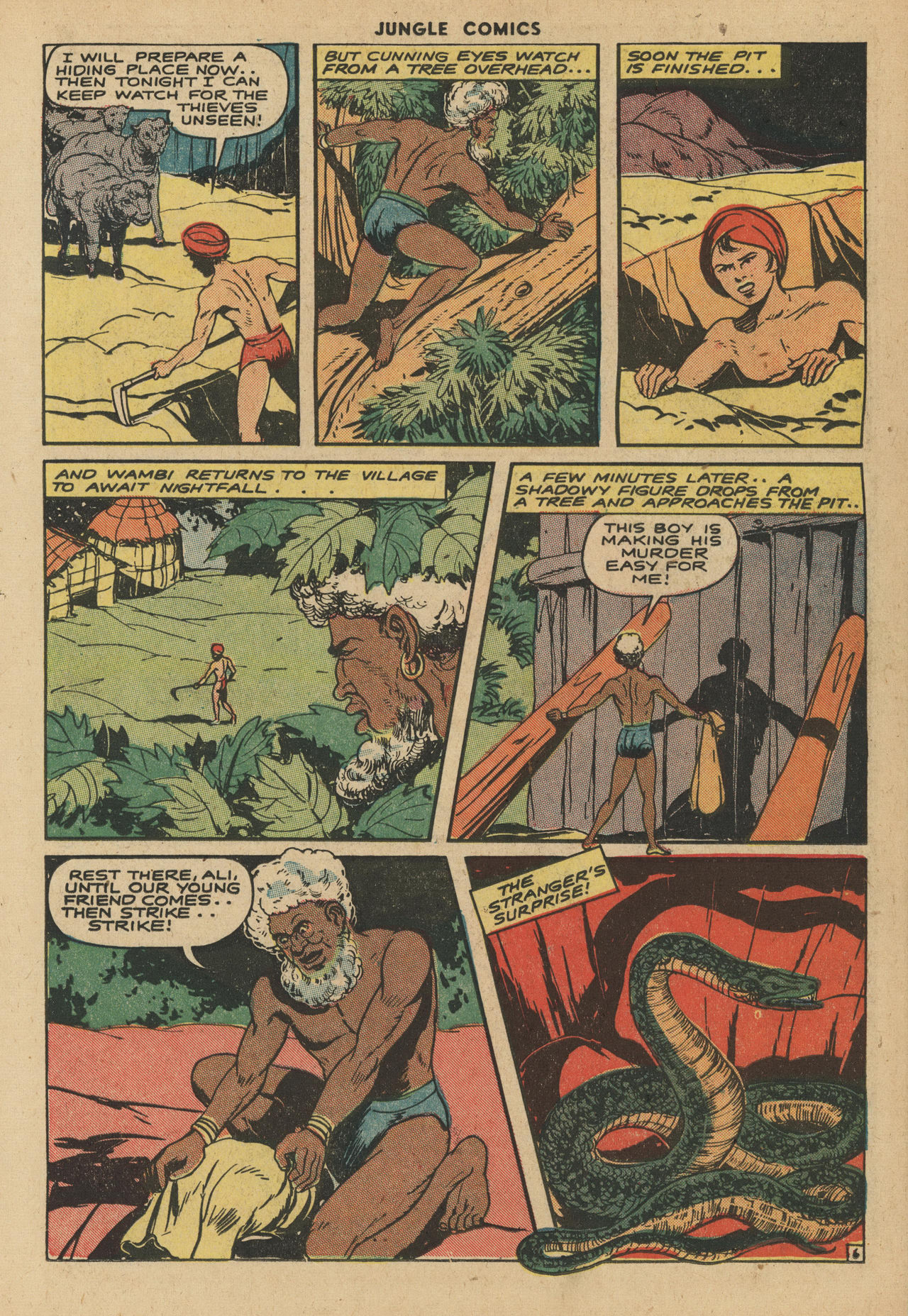 Read online Jungle Comics comic -  Issue #54 - 33