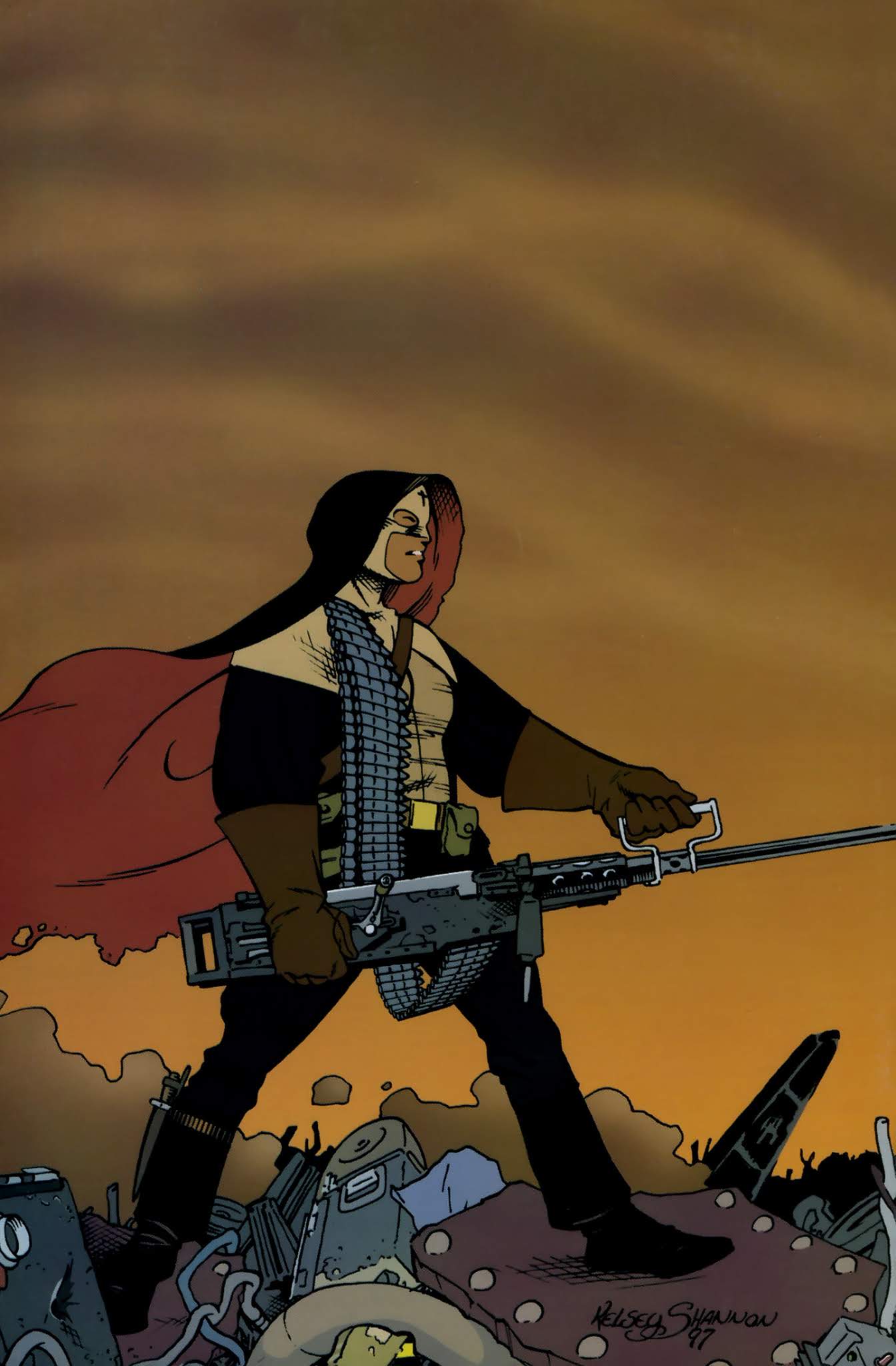 Read online Crimson Nun comic -  Issue #4 - 36