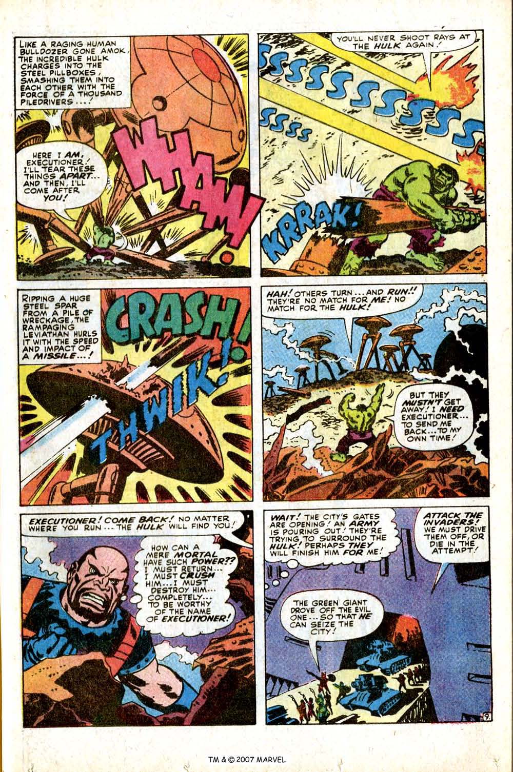 Read online The Incredible Hulk (1968) comic -  Issue # _Annual 1971 - 39