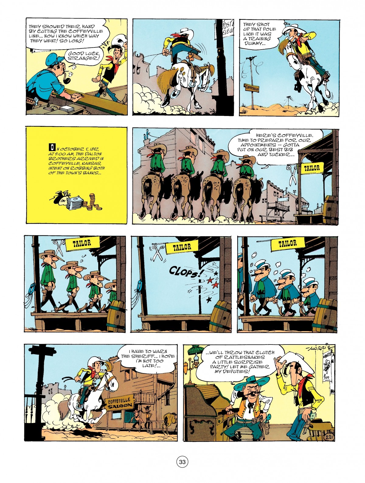 Read online A Lucky Luke Adventure comic -  Issue #47 - 33