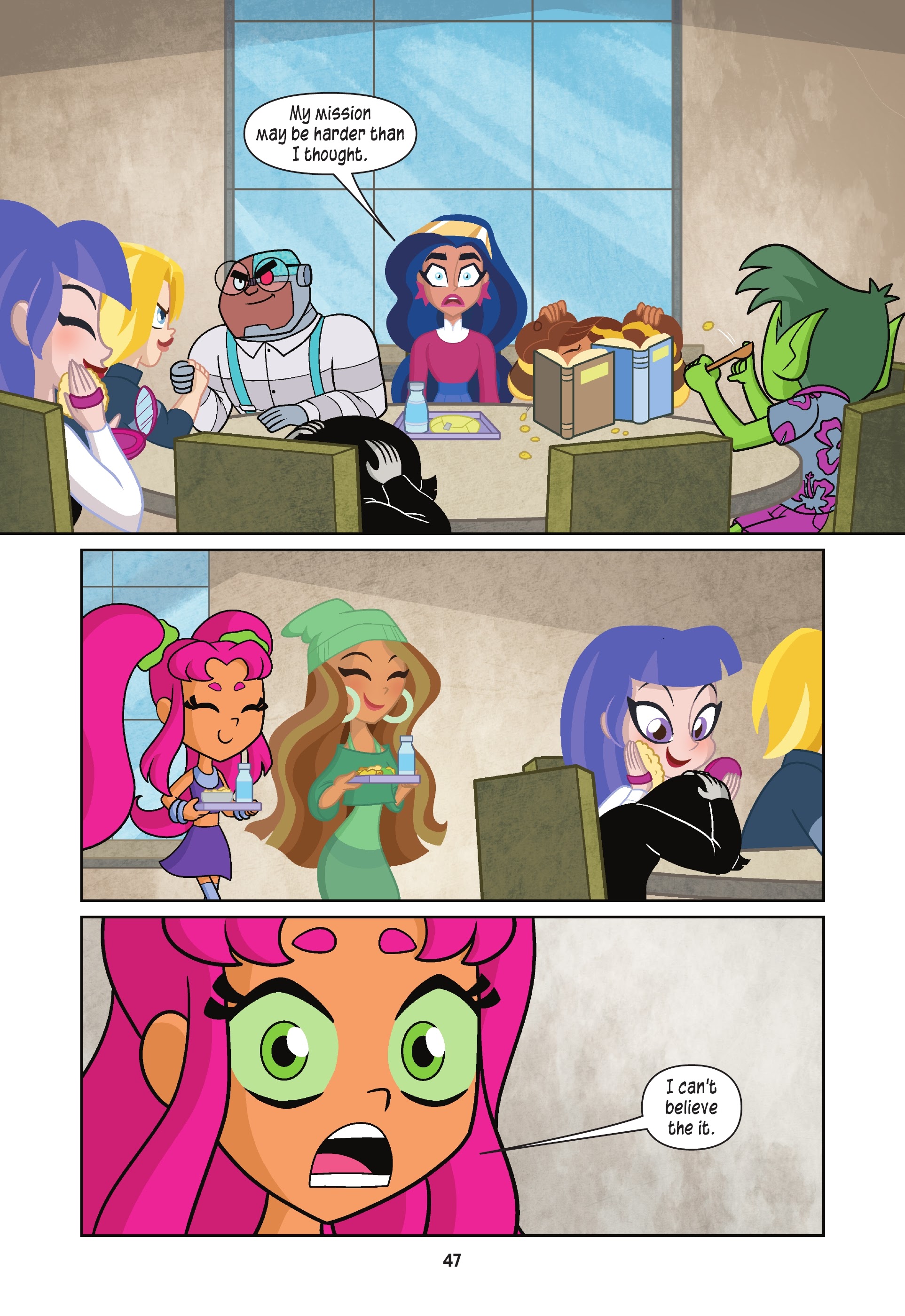 Read online Teen Titans Go!/DC Super Hero Girls: Exchange Students comic -  Issue # TPB (Part 1) - 46