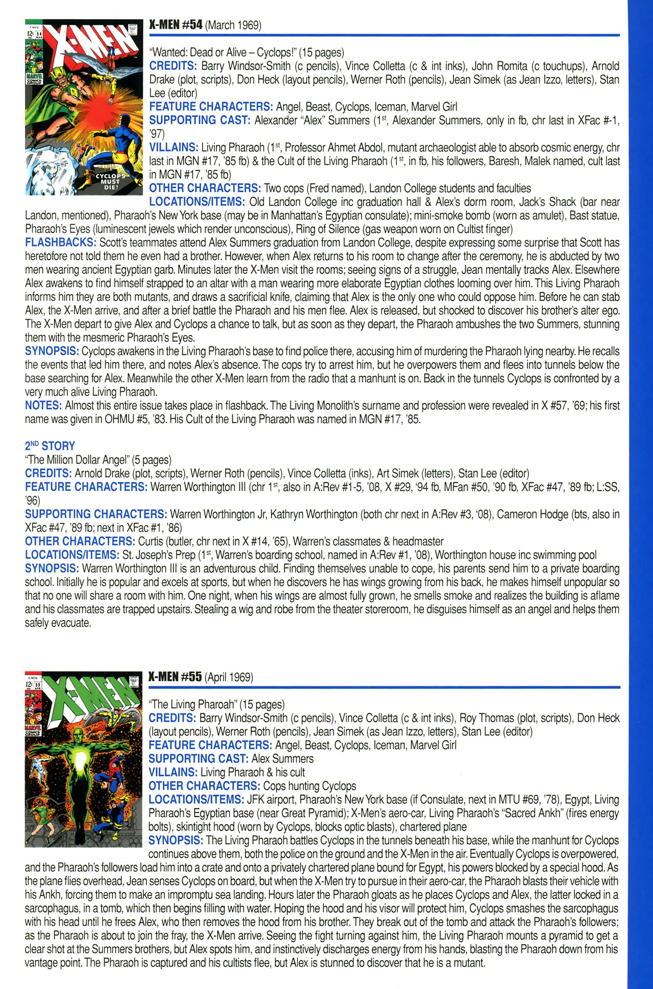 Read online Official Index to the Marvel Universe comic -  Issue #2 - 47
