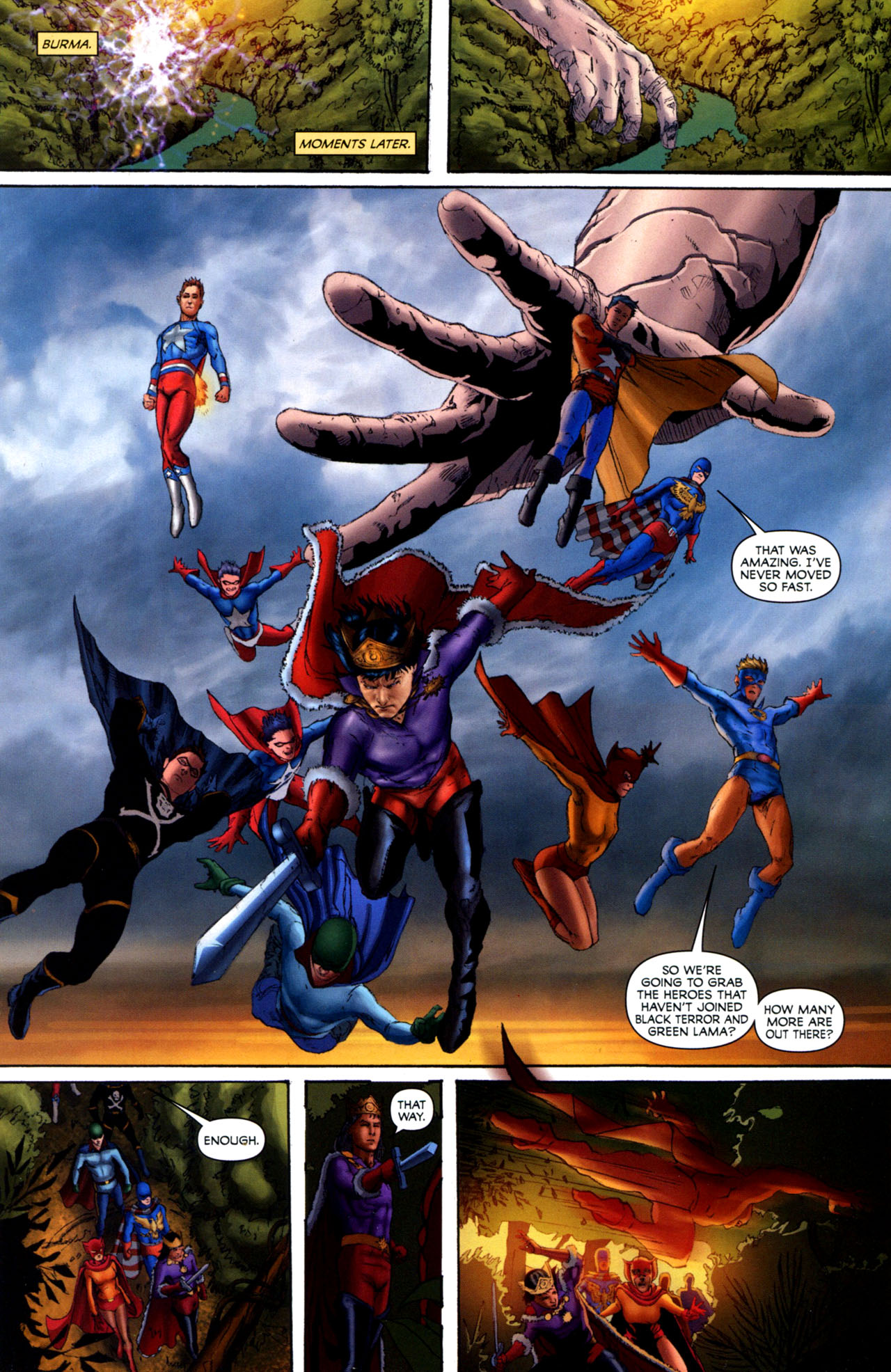 Read online Project Superpowers: Chapter Two comic -  Issue #1 - 17