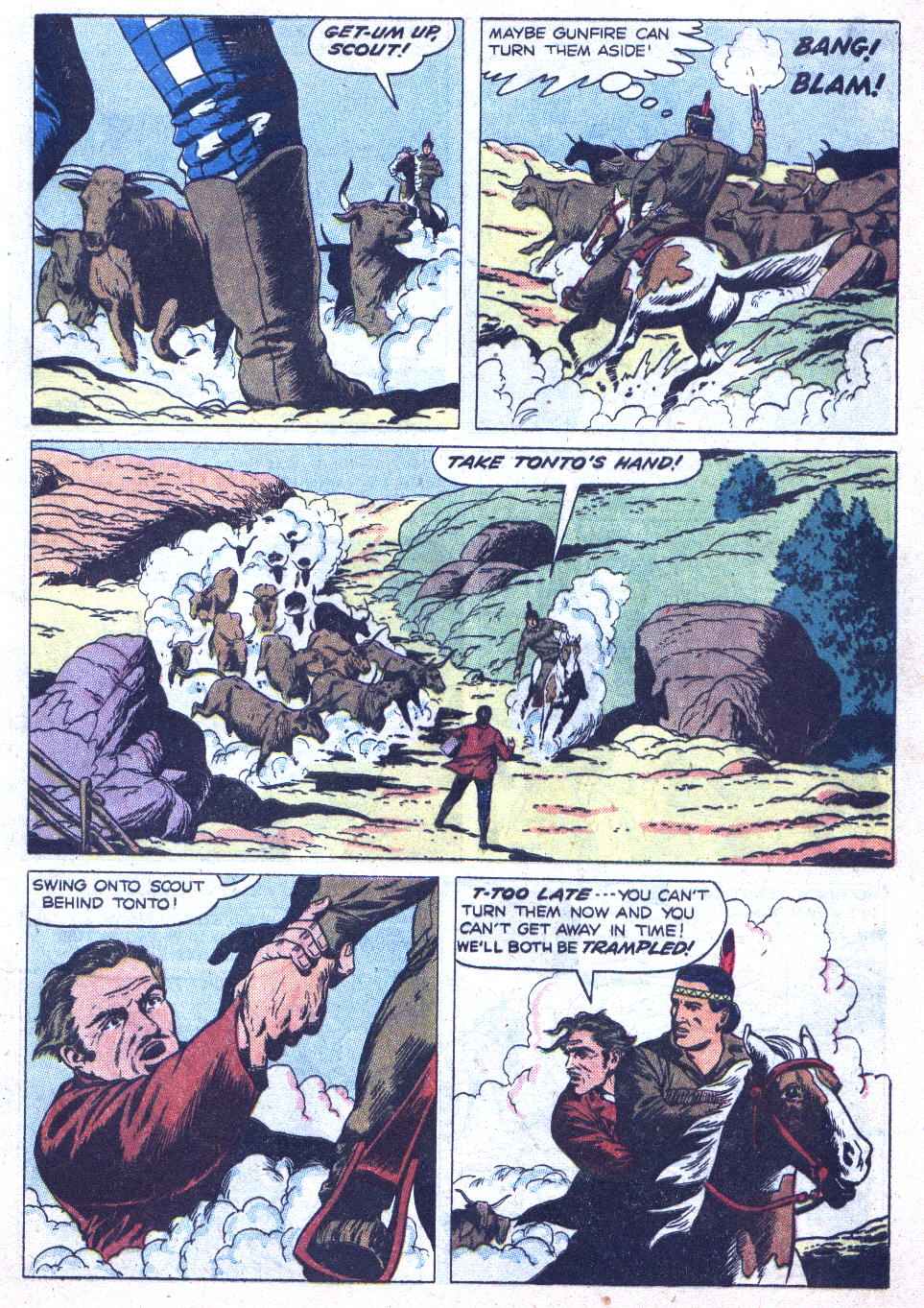 Read online Lone Ranger's Companion Tonto comic -  Issue #20 - 5