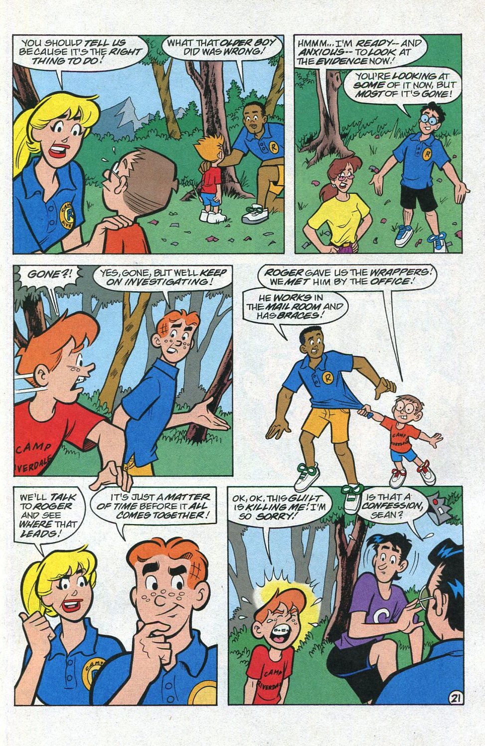 Read online Archie's Weird Mysteries comic -  Issue #29 - 33