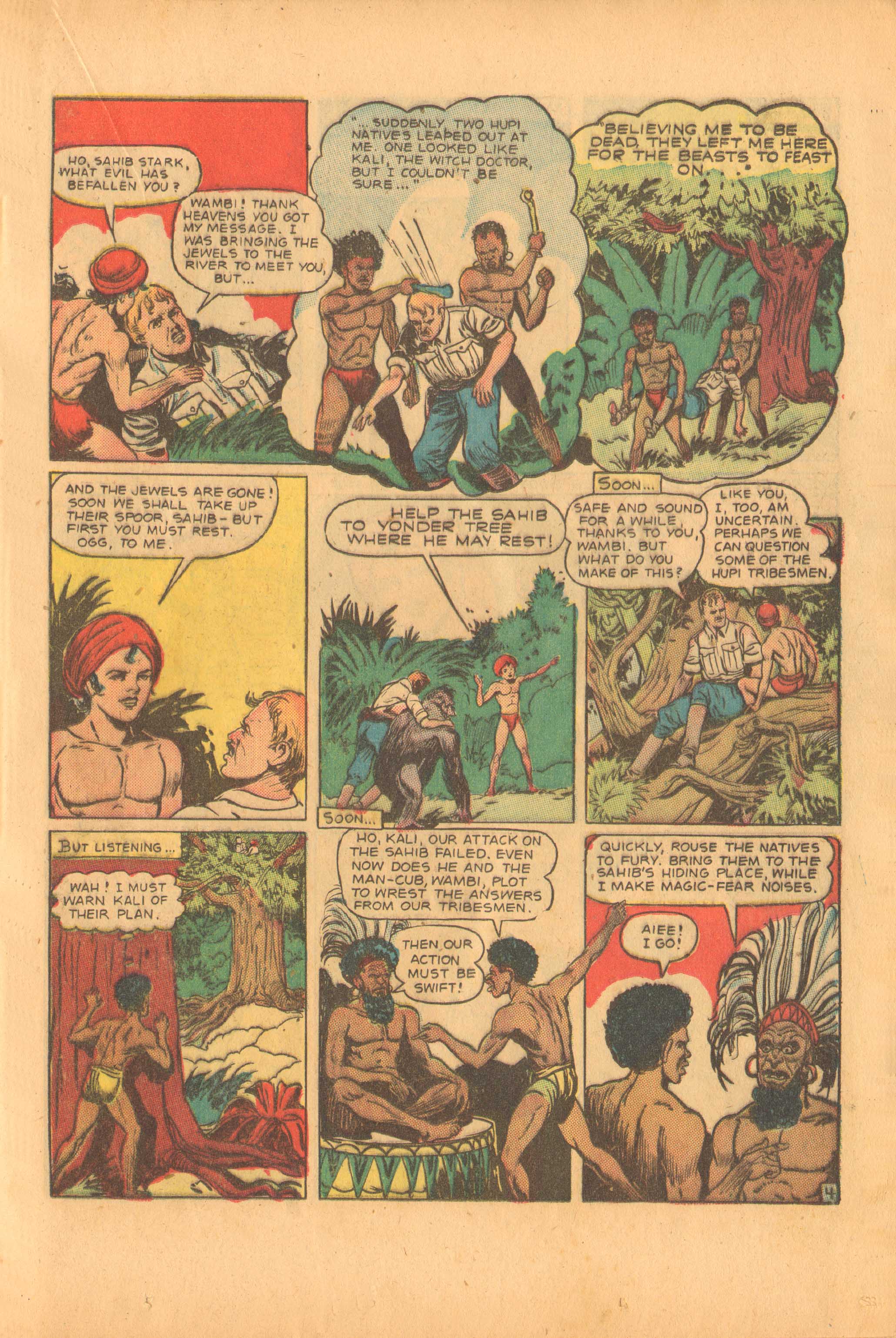 Read online Wambi Jungle Boy comic -  Issue #4 - 28