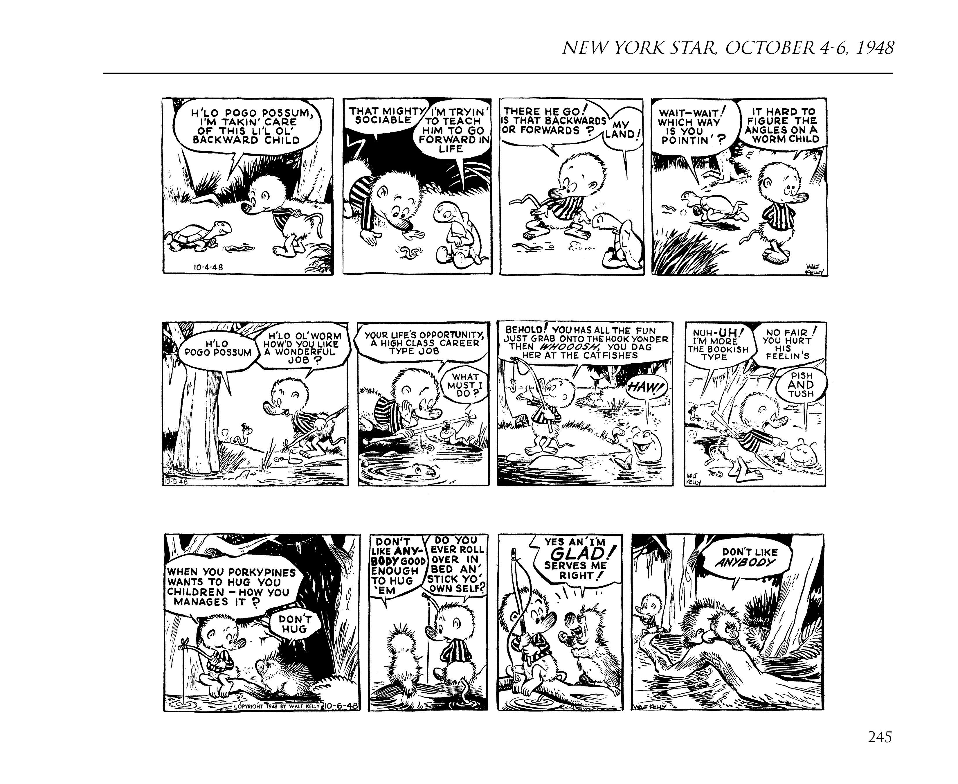 Read online Pogo by Walt Kelly: The Complete Syndicated Comic Strips comic -  Issue # TPB 1 (Part 3) - 63