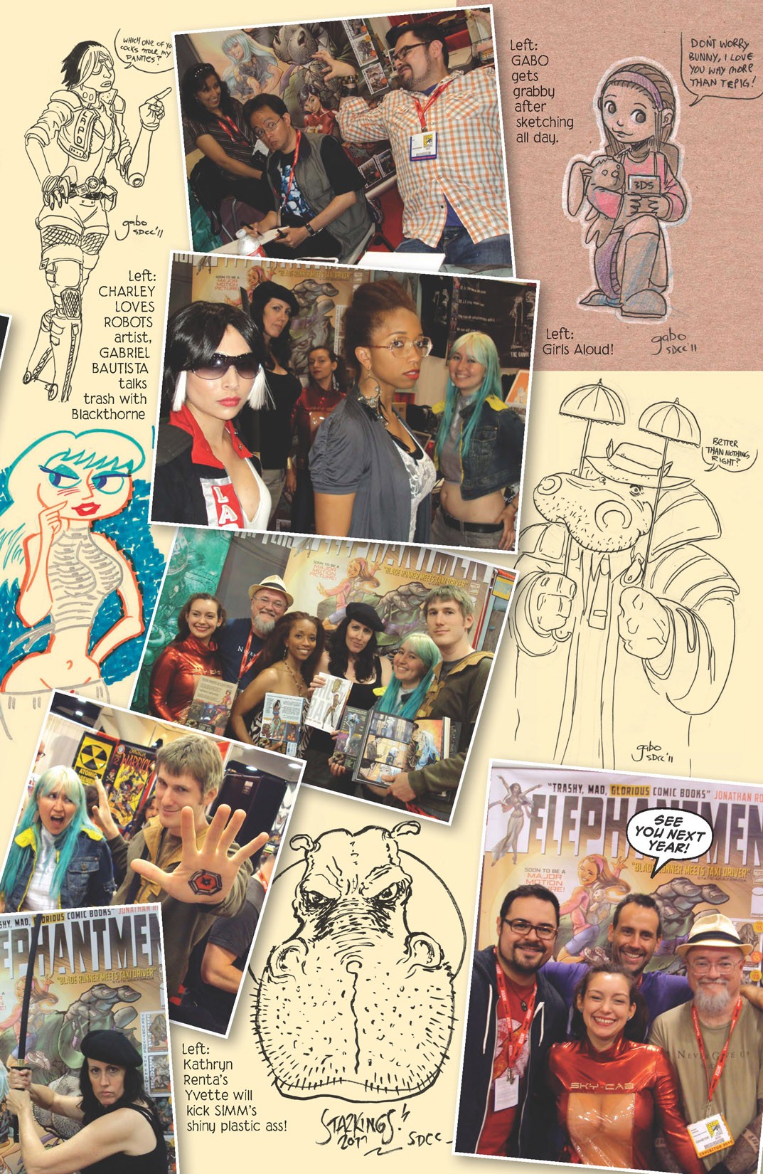 Read online Elephantmen comic -  Issue #34 - 32