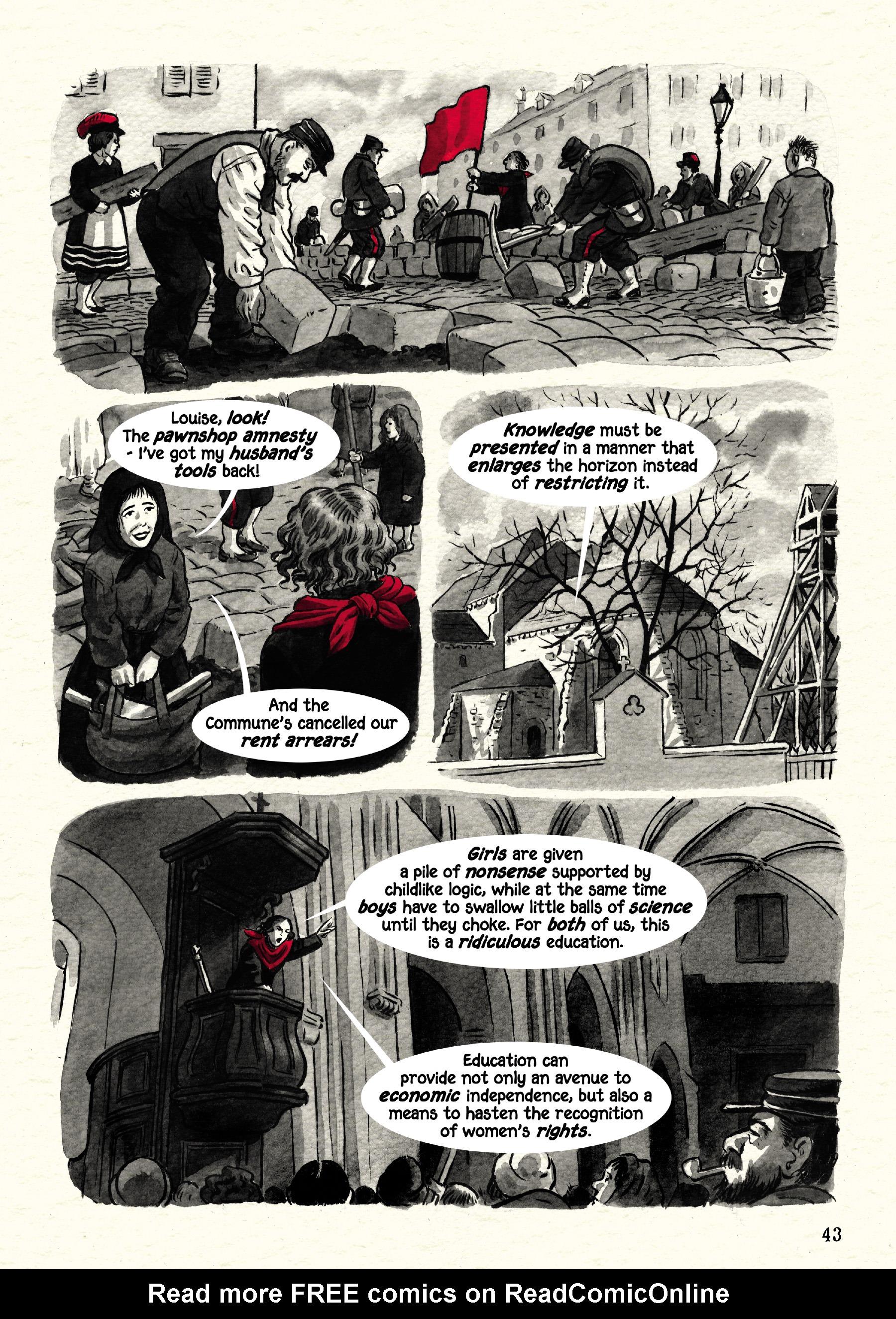 Read online The Red Virgin and the Vision of Utopia comic -  Issue # Full - 46