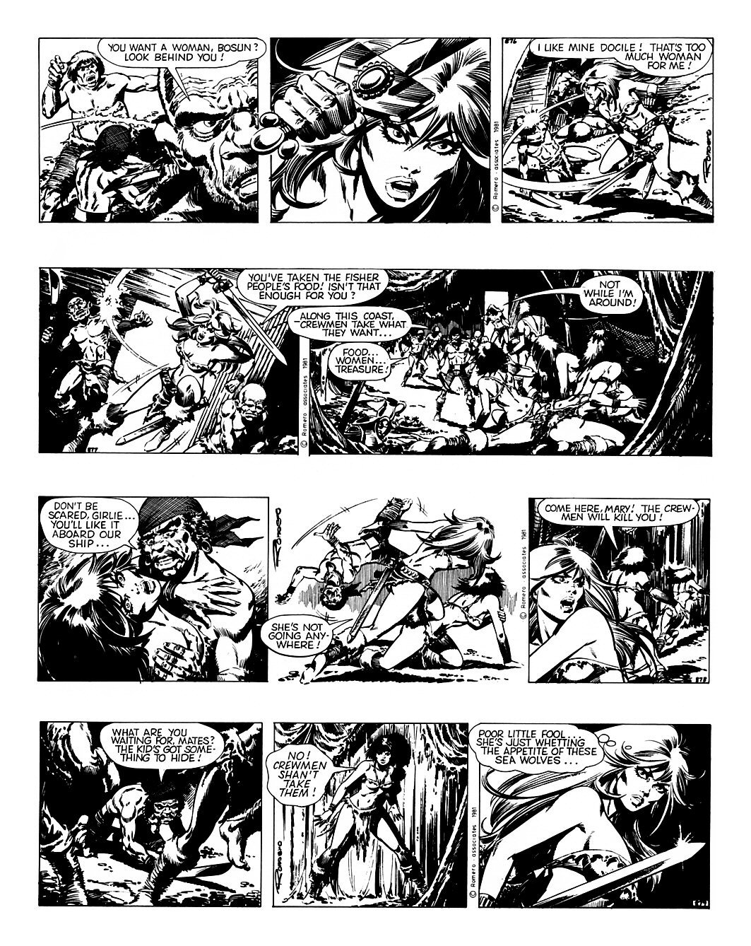 Read online Axa comic -  Issue #4 - 45