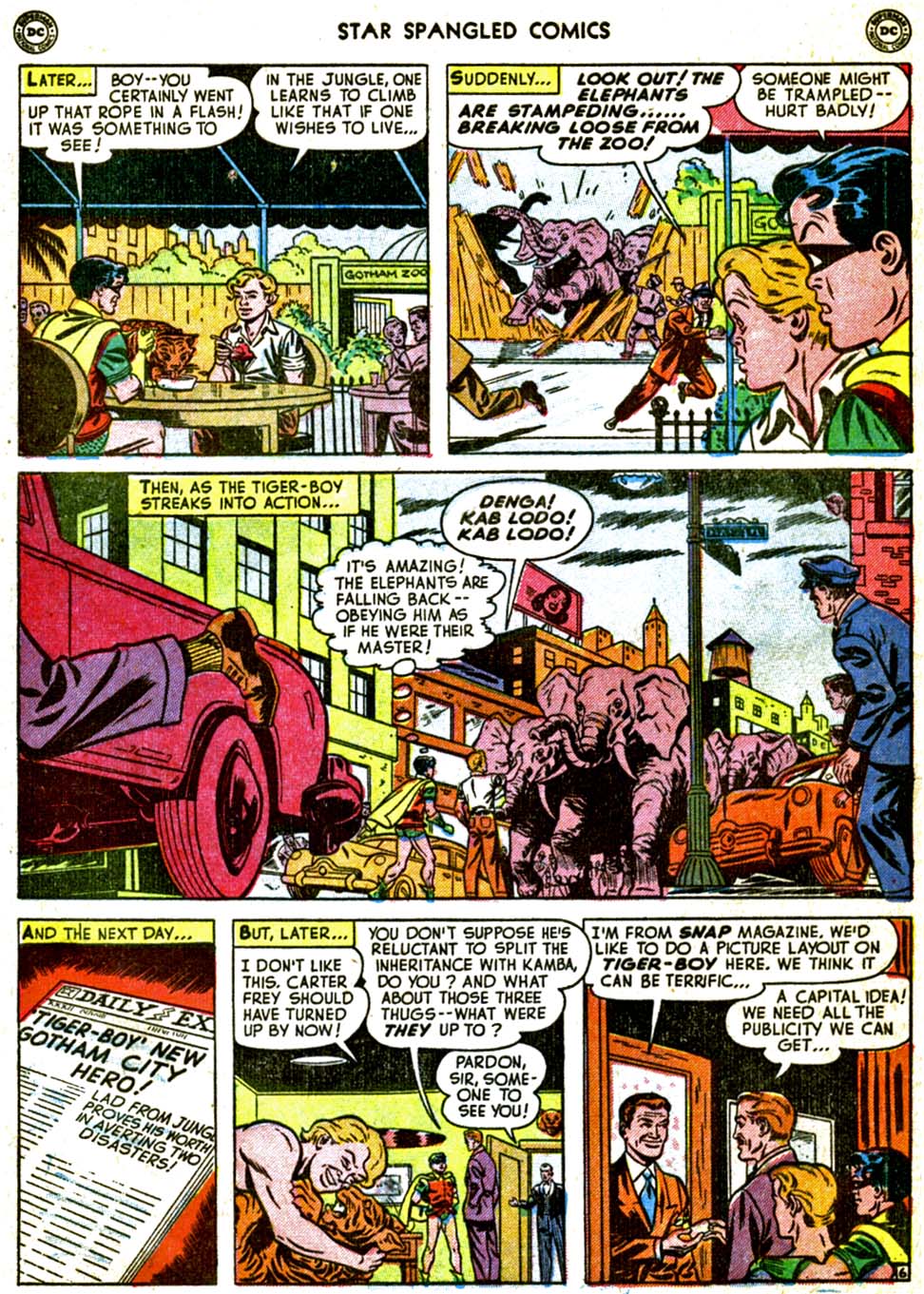 Read online Star Spangled Comics comic -  Issue #106 - 44