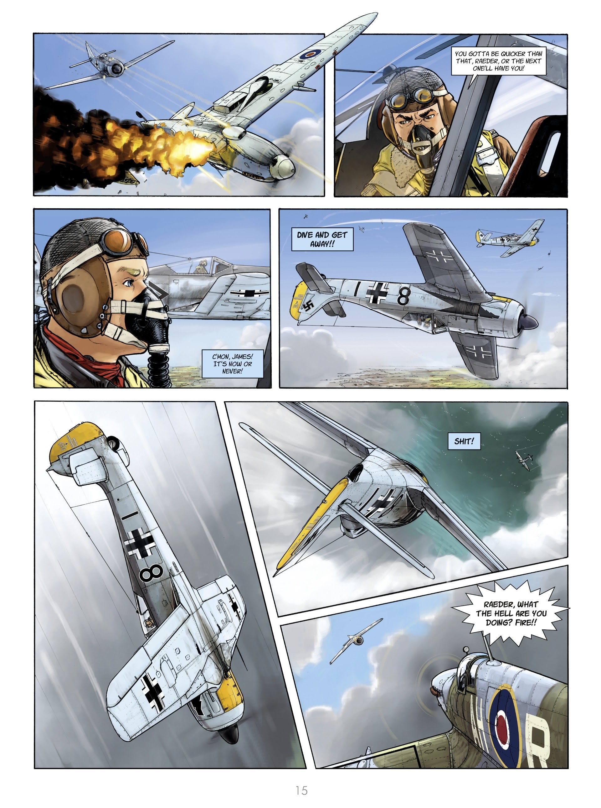 Read online Wings of War Adler comic -  Issue #2 - 17
