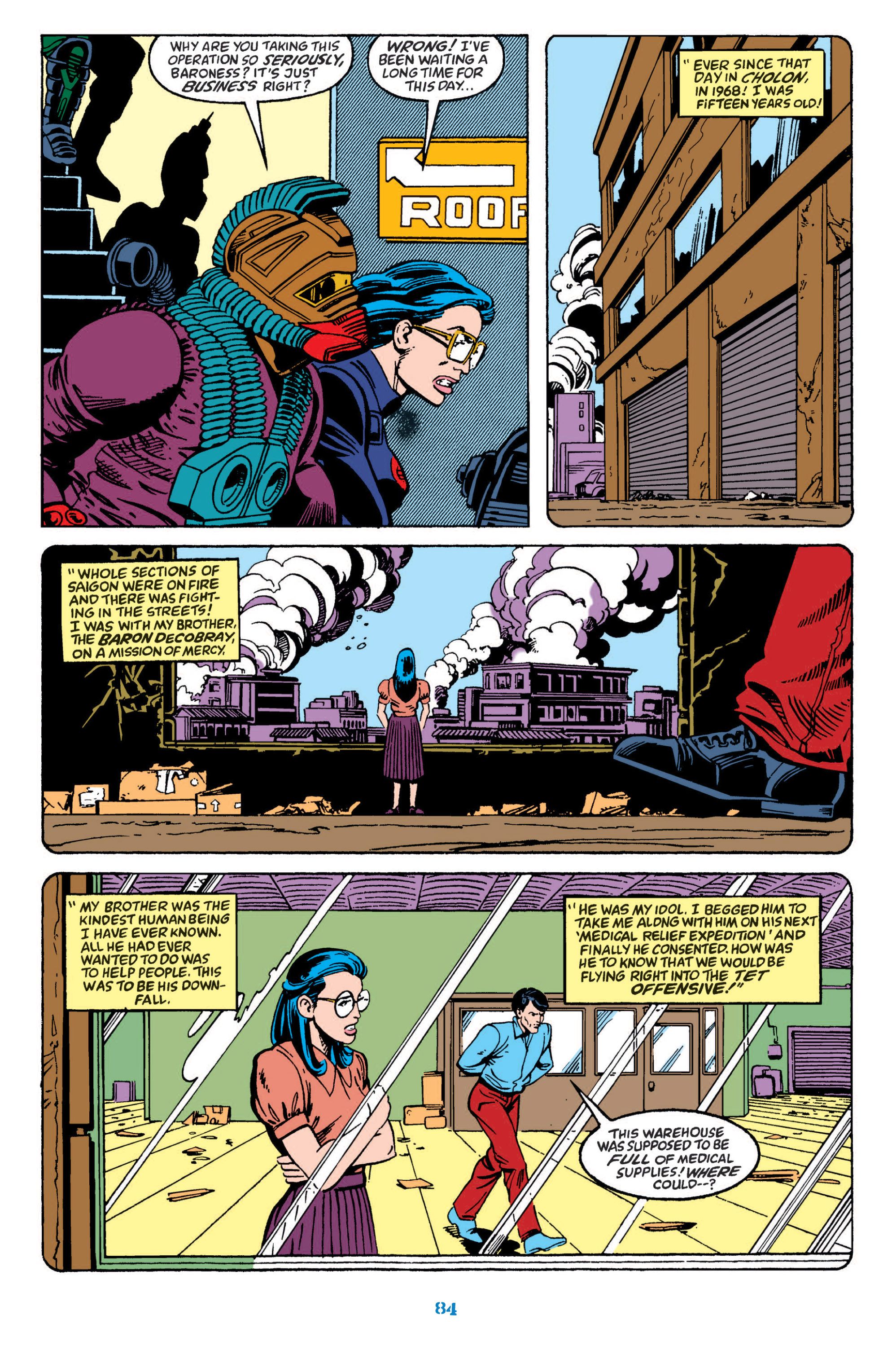 Read online Classic G.I. Joe comic -  Issue # TPB 10 (Part 1) - 85