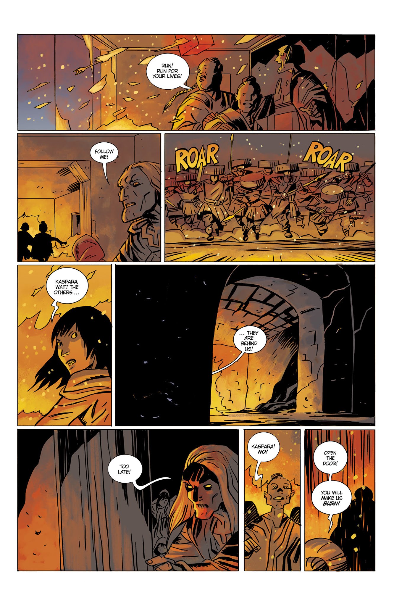 Read online The Portent: Ashes comic -  Issue # TPB - 110