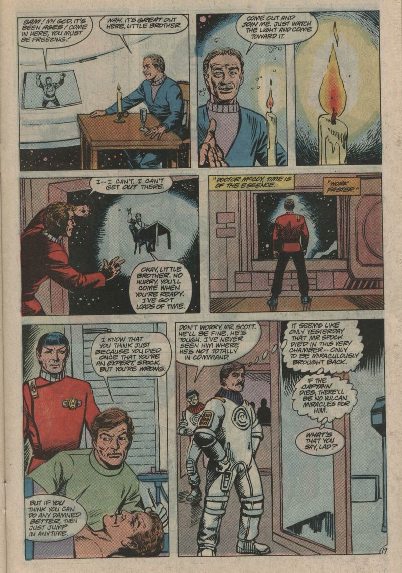 Read online Star Trek (1984) comic -  Issue #53 - 17