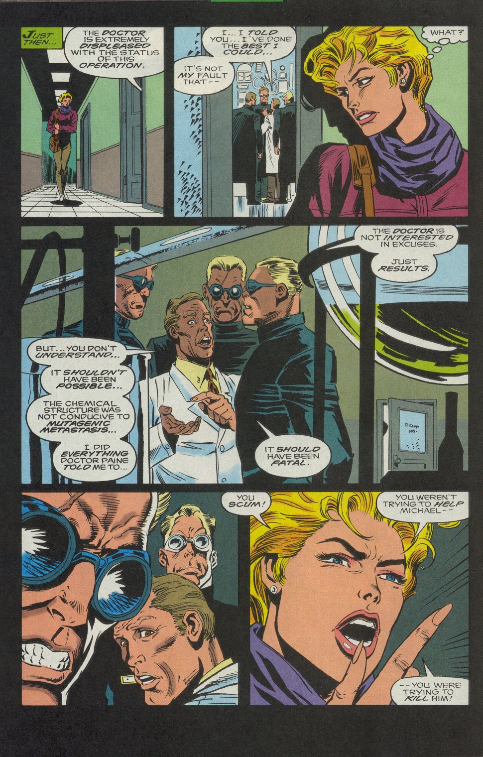 Read online Morbius: The Living Vampire (1992) comic -  Issue #1 - 28