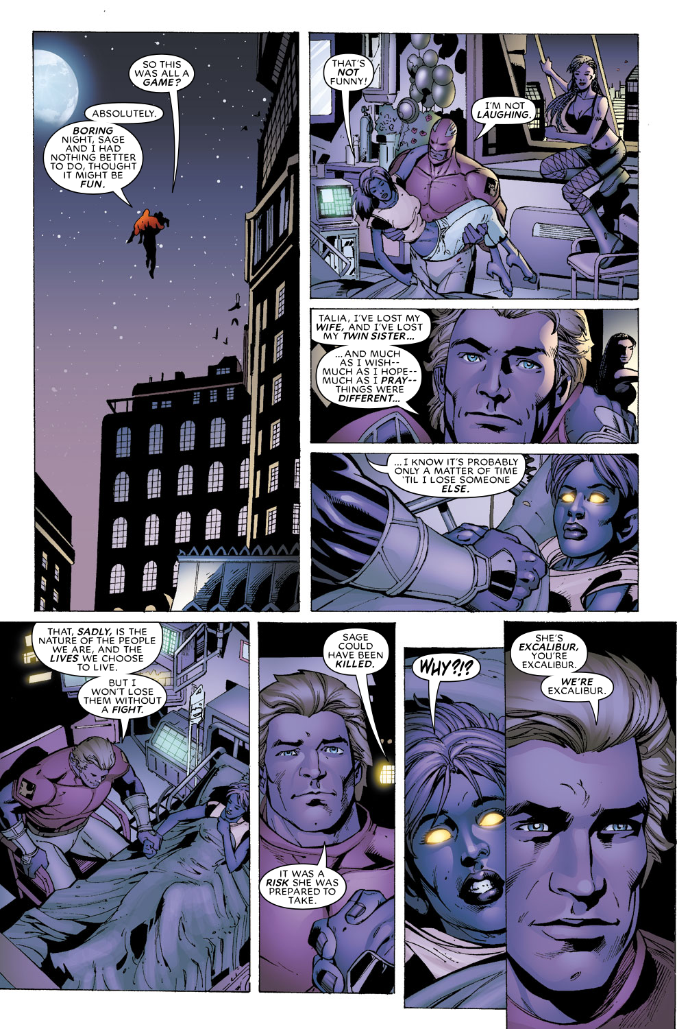 Read online New Excalibur comic -  Issue #17 - 22