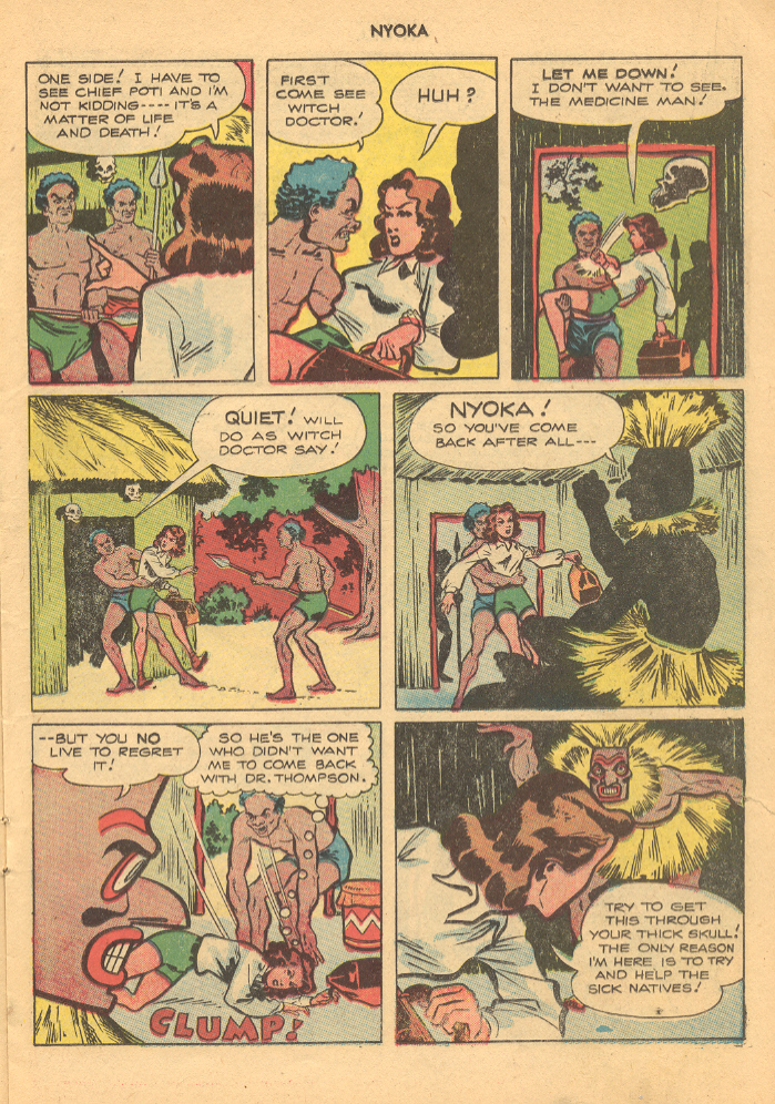 Read online Nyoka the Jungle Girl (1945) comic -  Issue #14 - 15
