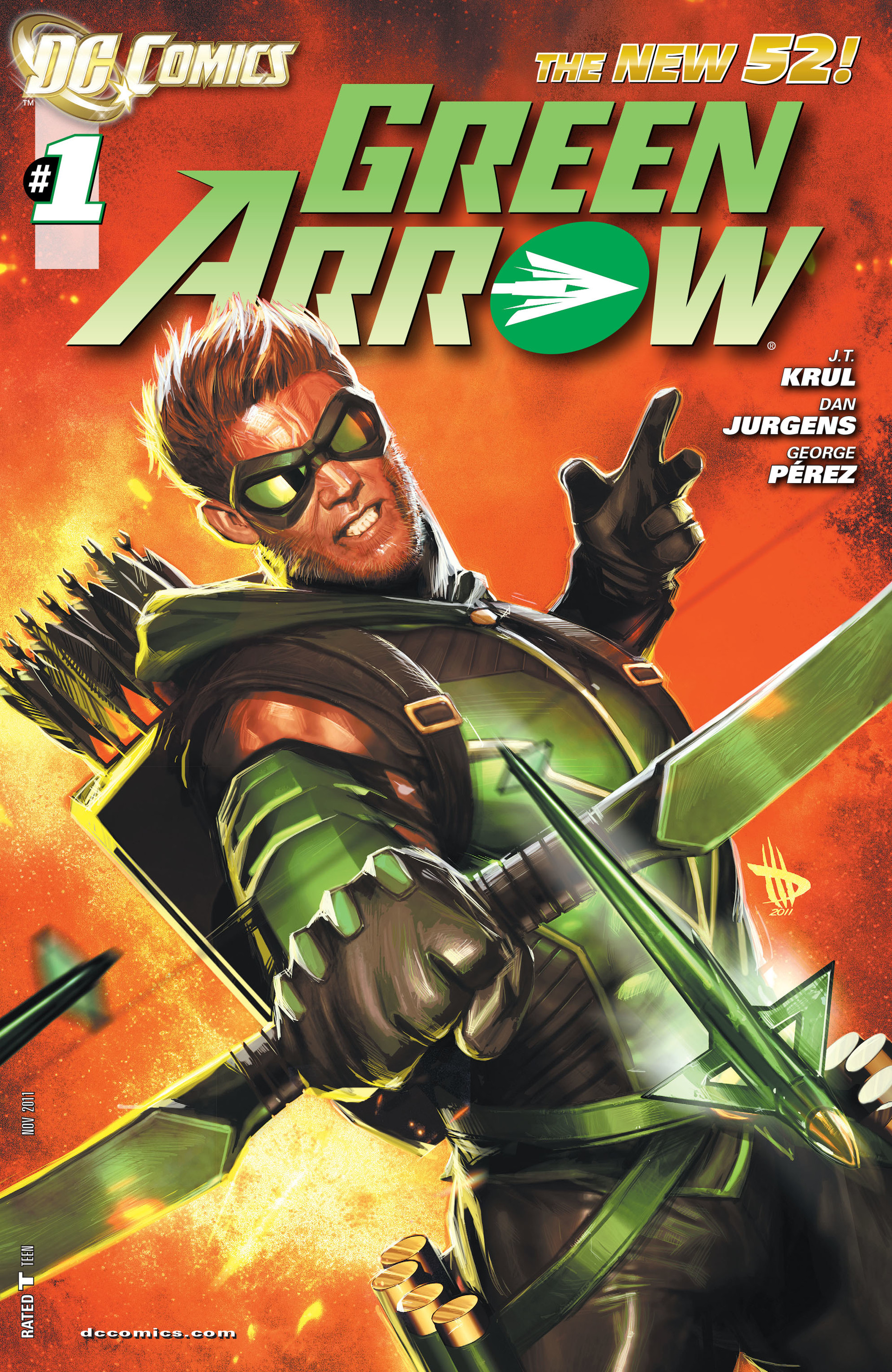 Read online Green Arrow (2011) comic Issue 1