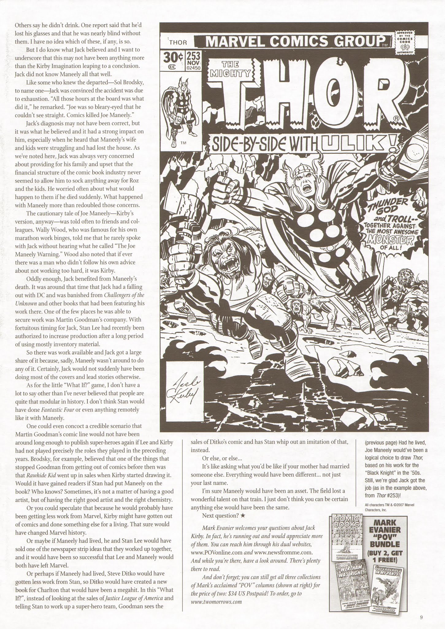 Read online The Jack Kirby Collector comic -  Issue #48 - 11