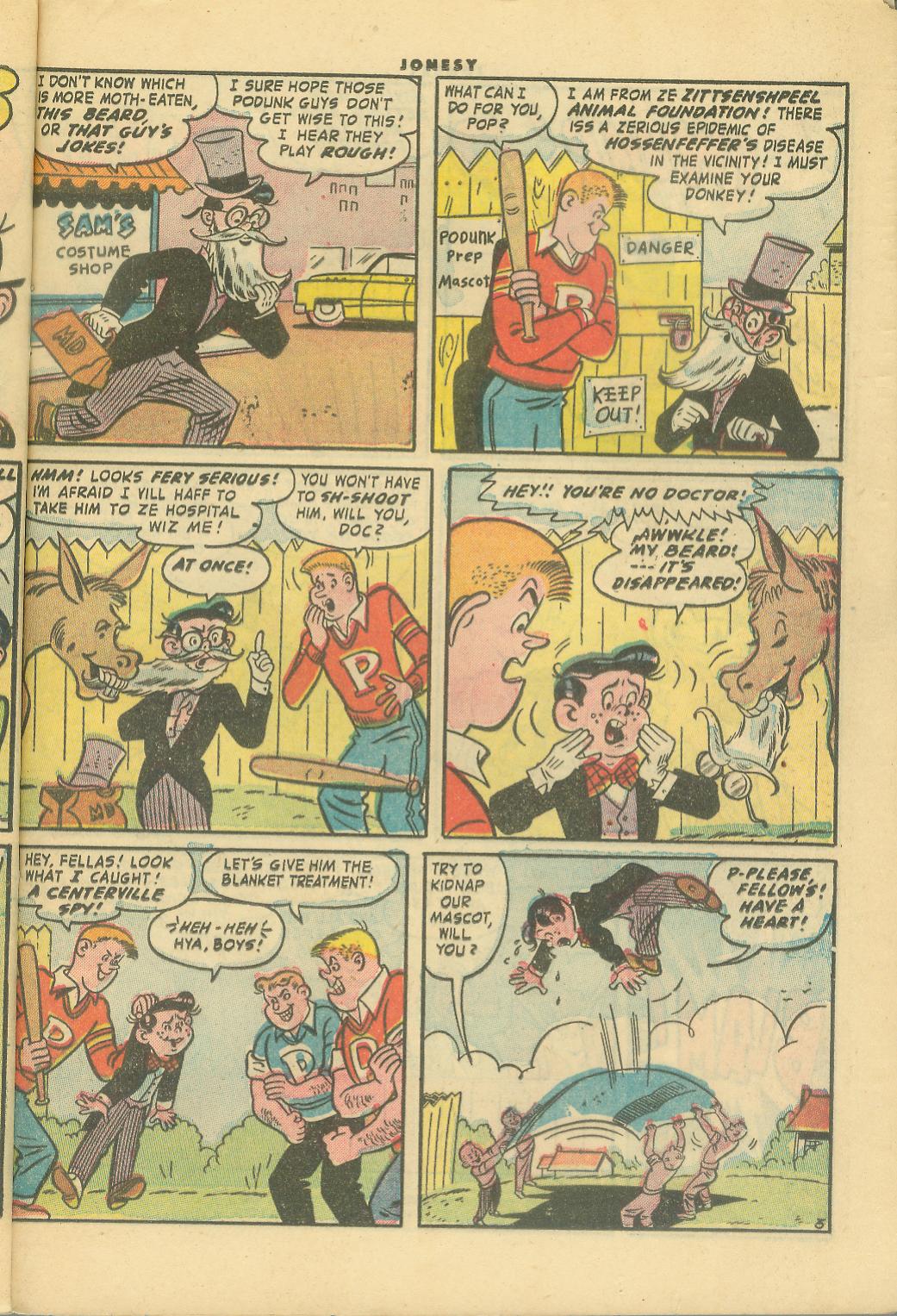 Read online Jonesy (1953) comic -  Issue #7 - 25