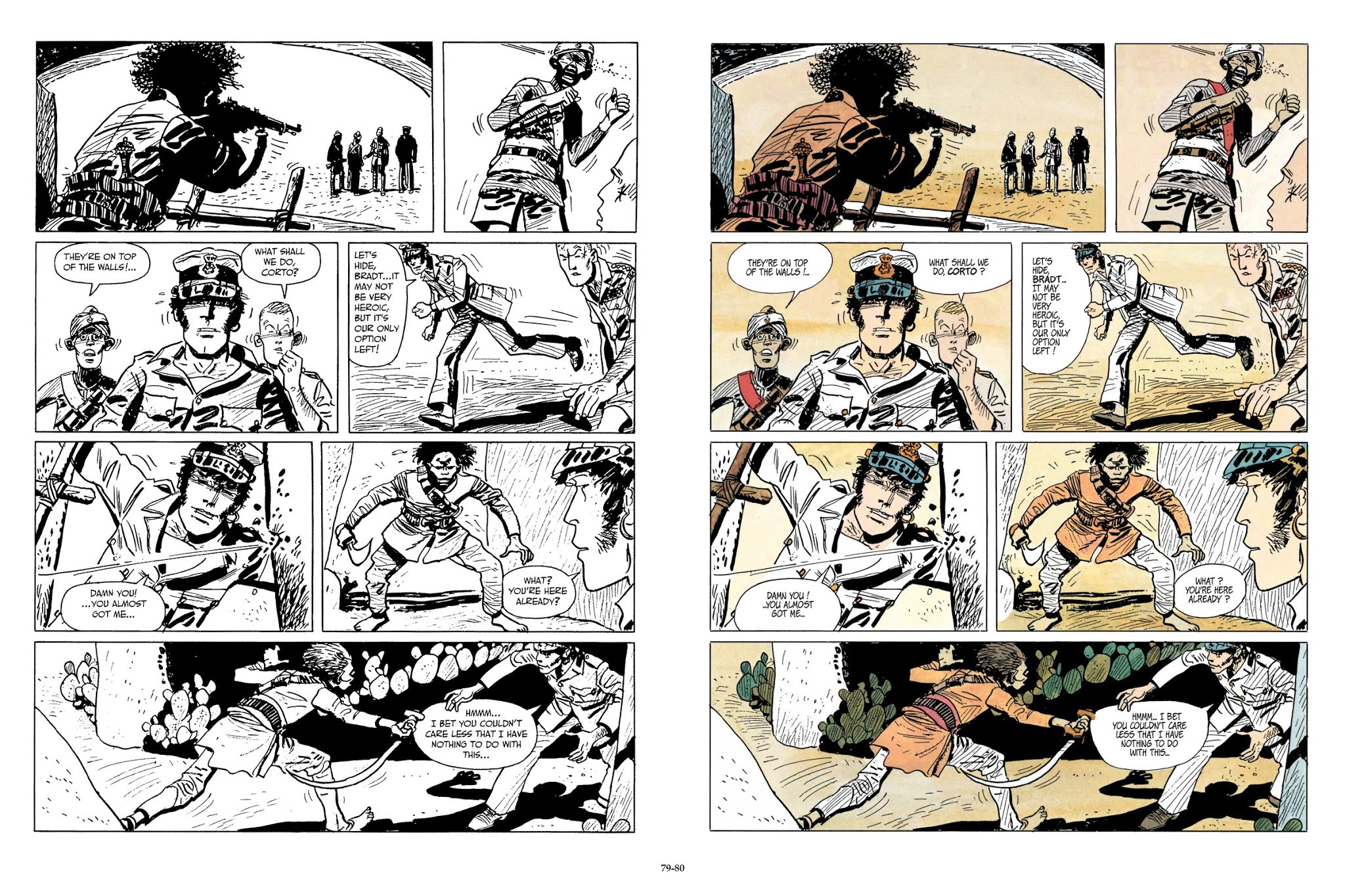 Read online Corto Maltese comic -  Issue # TPB 8 (Part 1) - 56