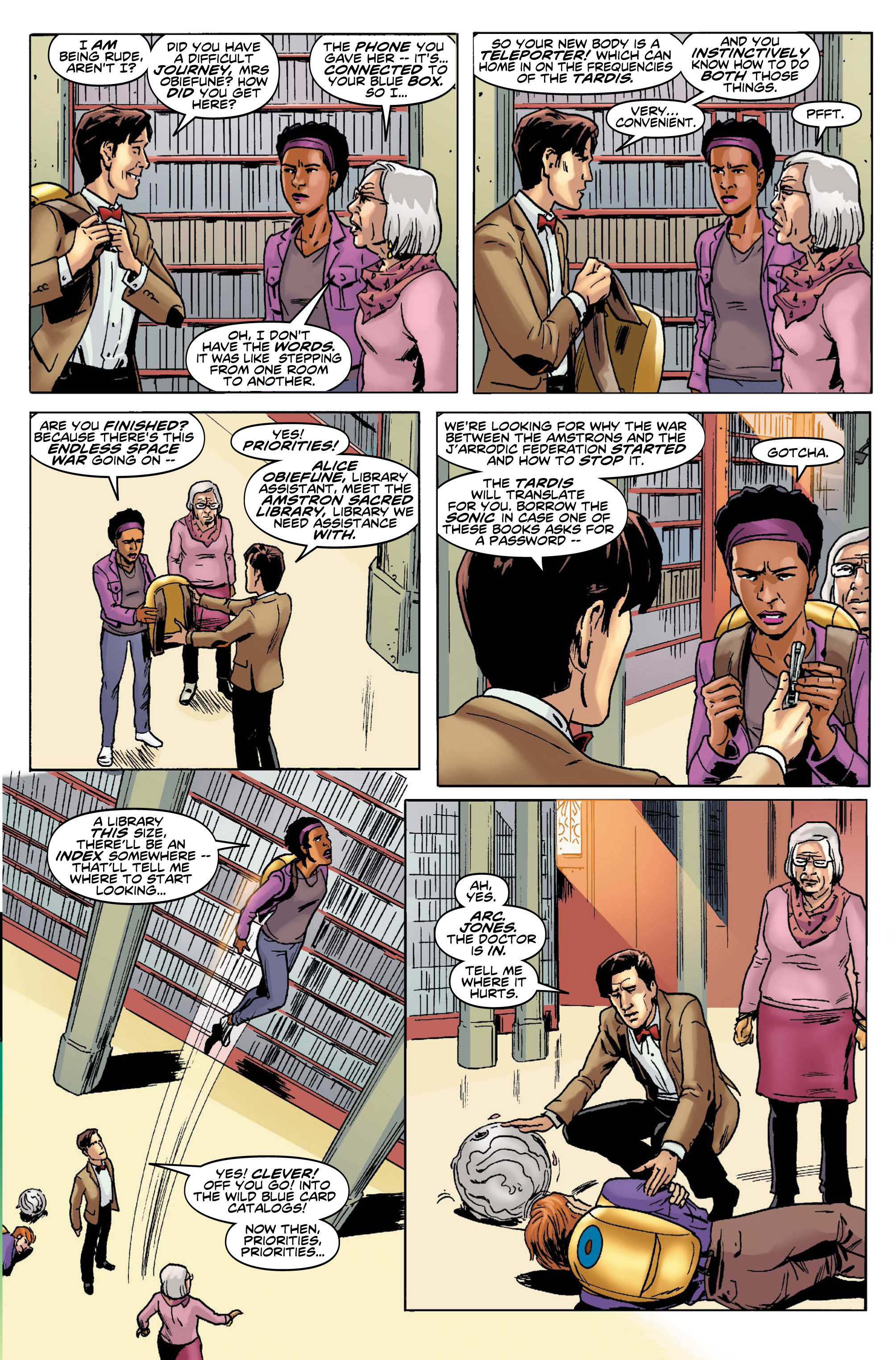 Read online Doctor Who: The Eleventh Doctor comic -  Issue #8 - 10