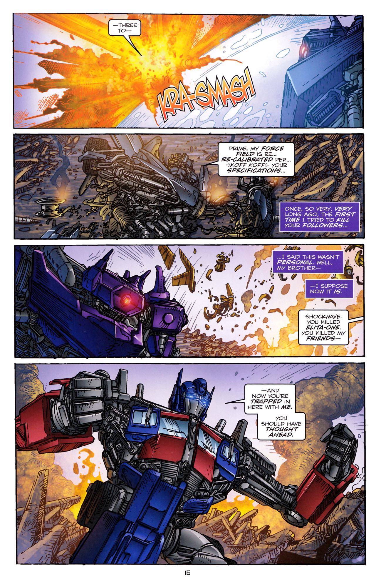 Read online Transformers: Dark of the Moon Rising Storm comic -  Issue #4 - 17