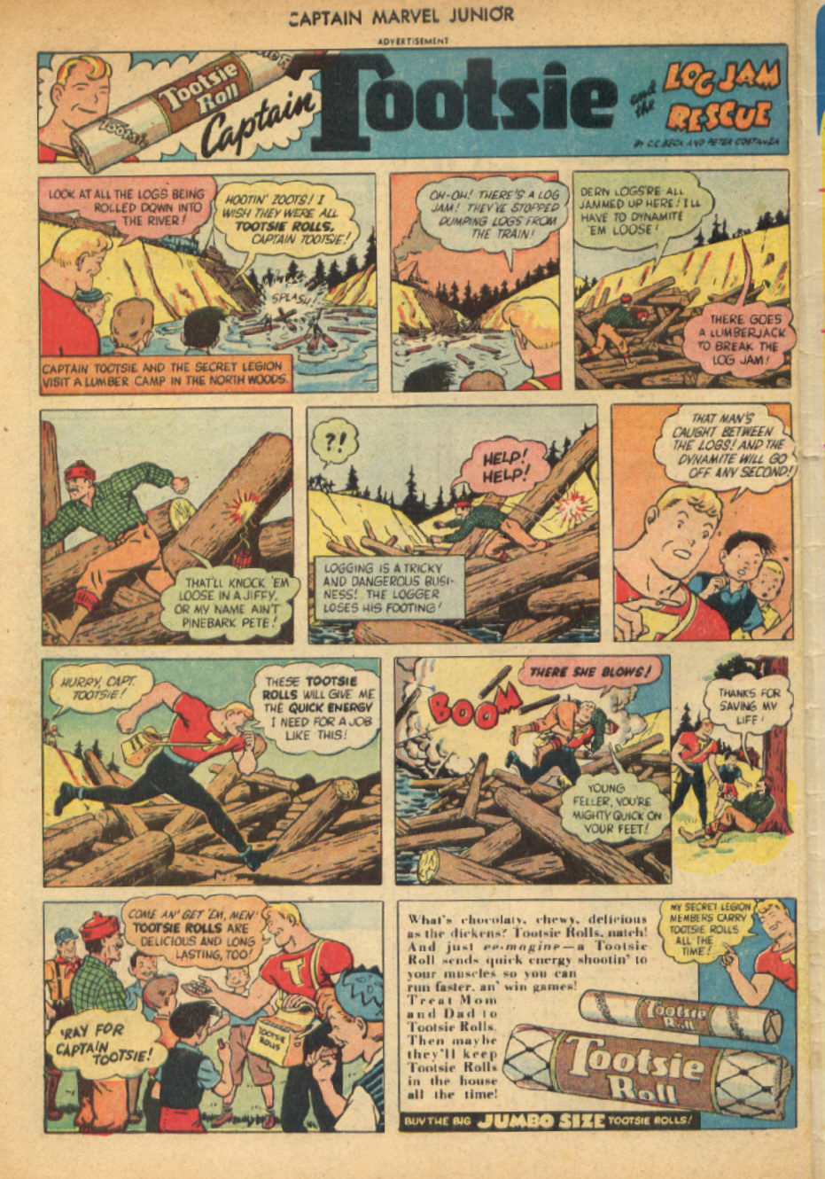 Read online Captain Marvel, Jr. comic -  Issue #49 - 46