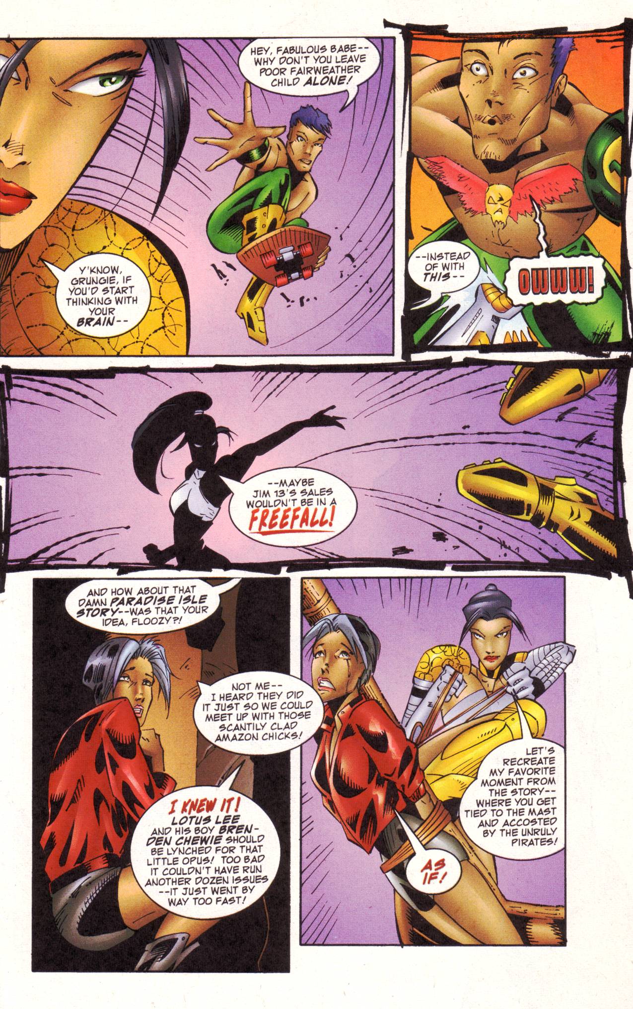 Read online Avengeblade comic -  Issue #2 - 8