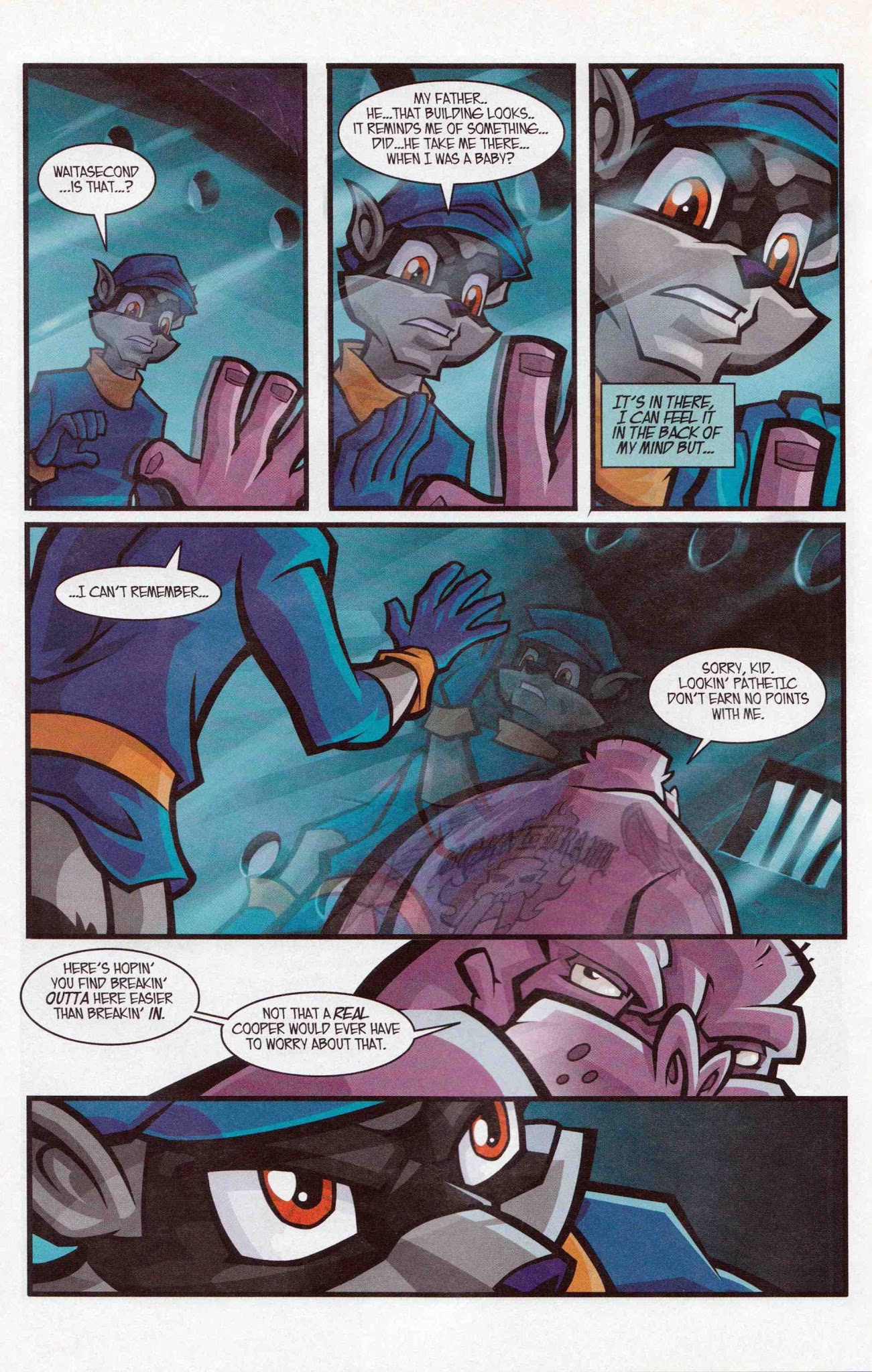 Read online The Adventures of Sly Cooper comic -  Issue #2 - 8