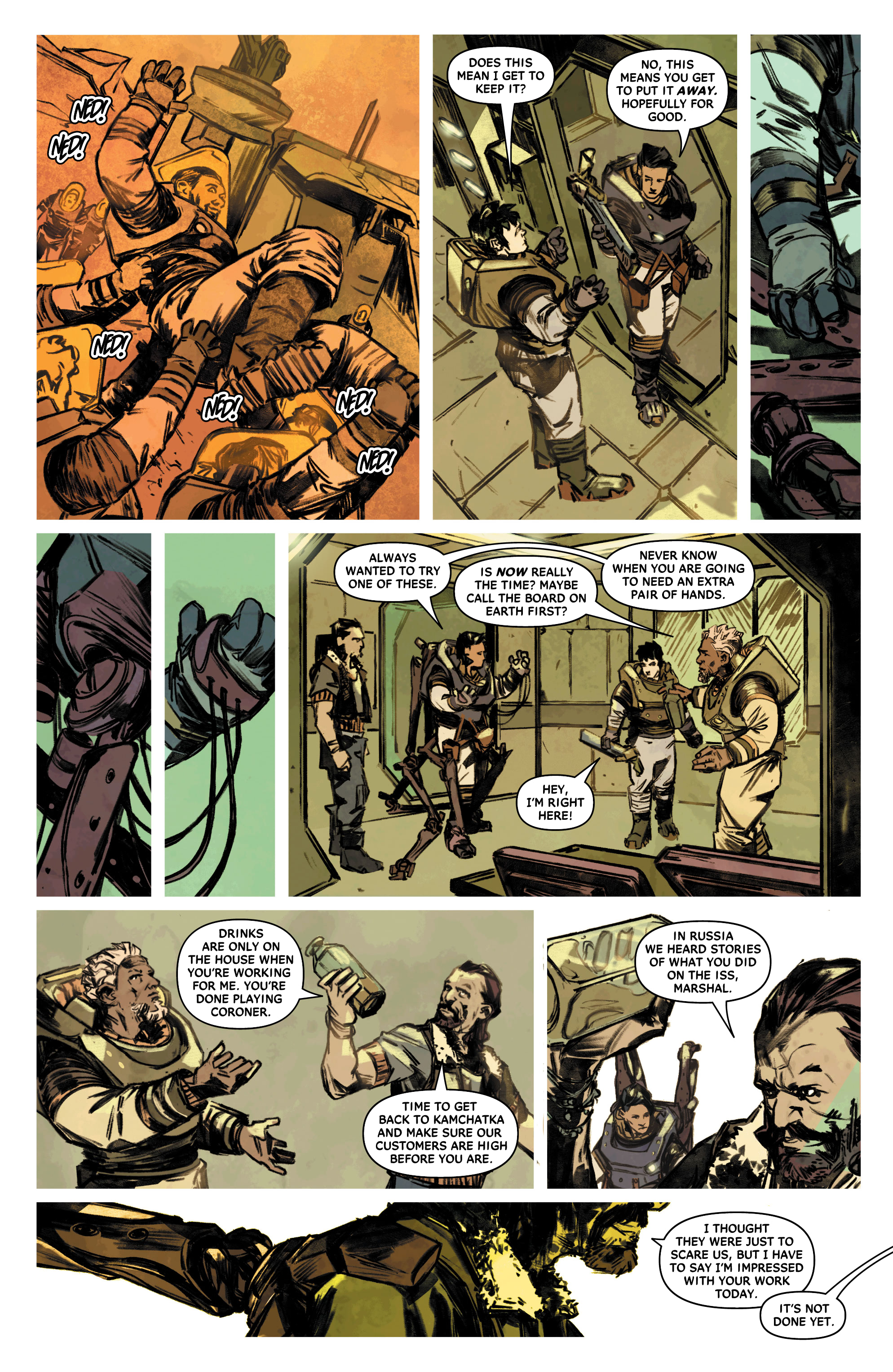 Read online Fear of a Red Planet comic -  Issue #3 - 19