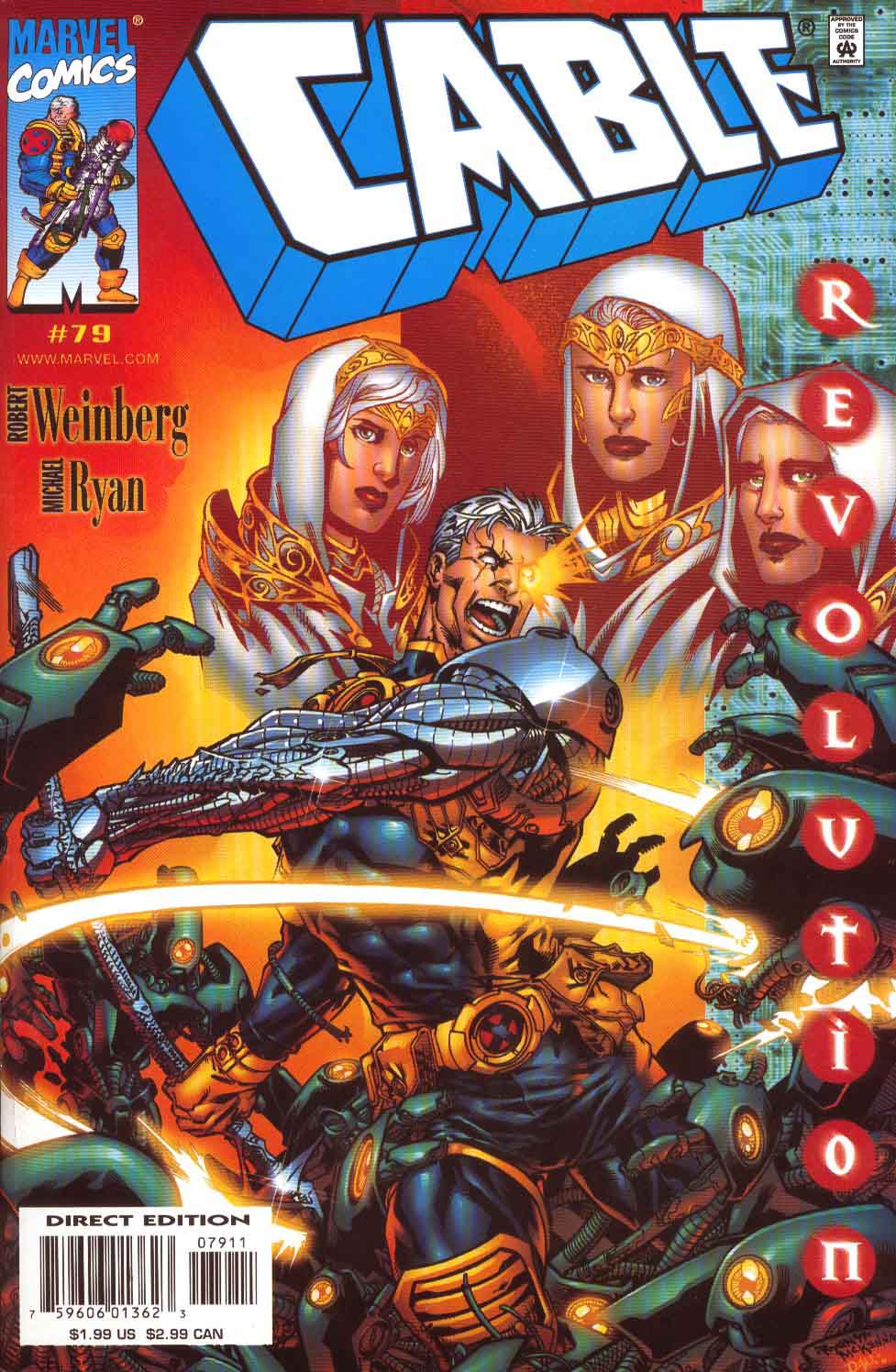 Read online Cable (1993) comic -  Issue #79 - 1
