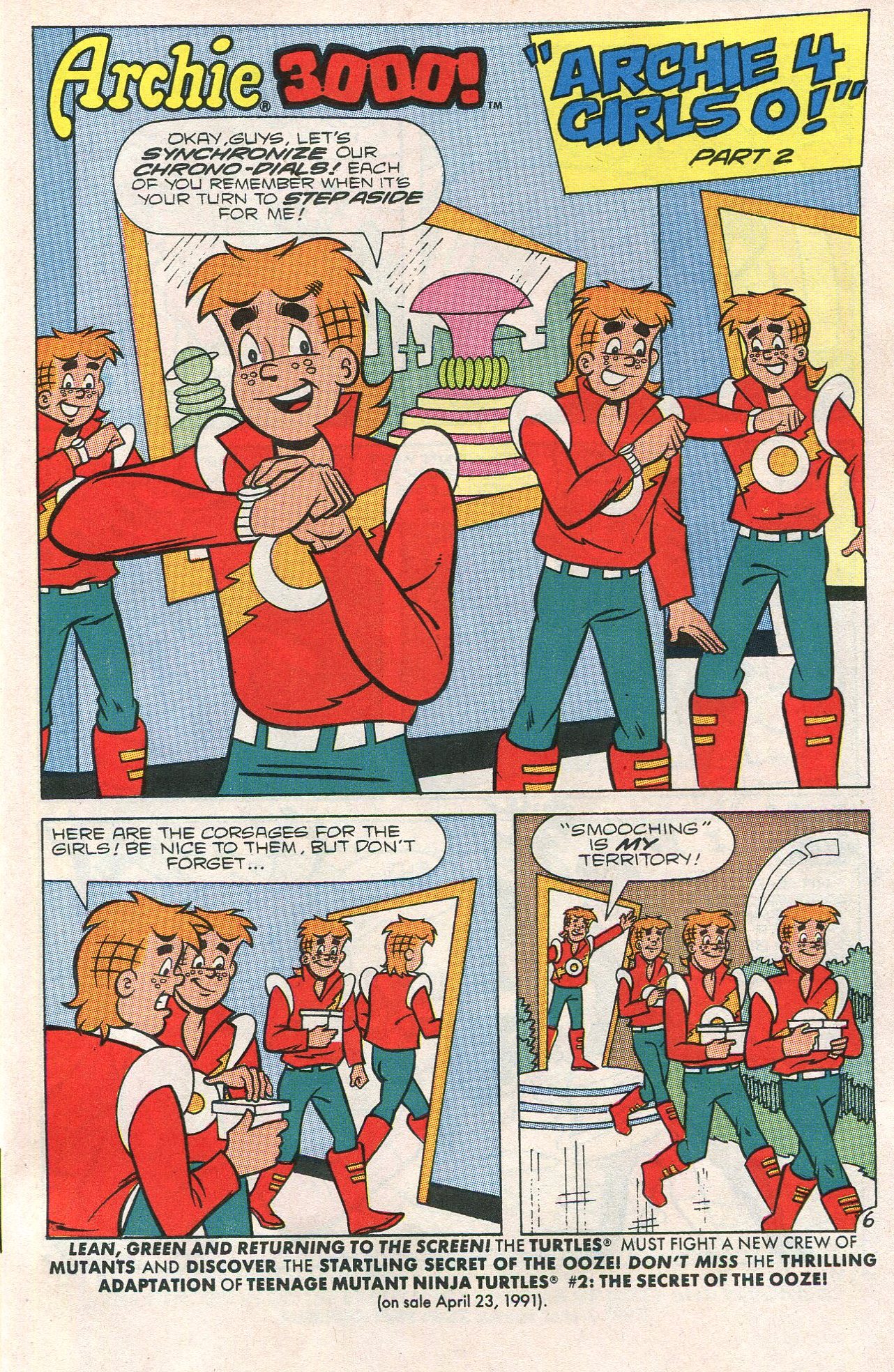 Read online Archie 3000! (1989) comic -  Issue #16 - 29