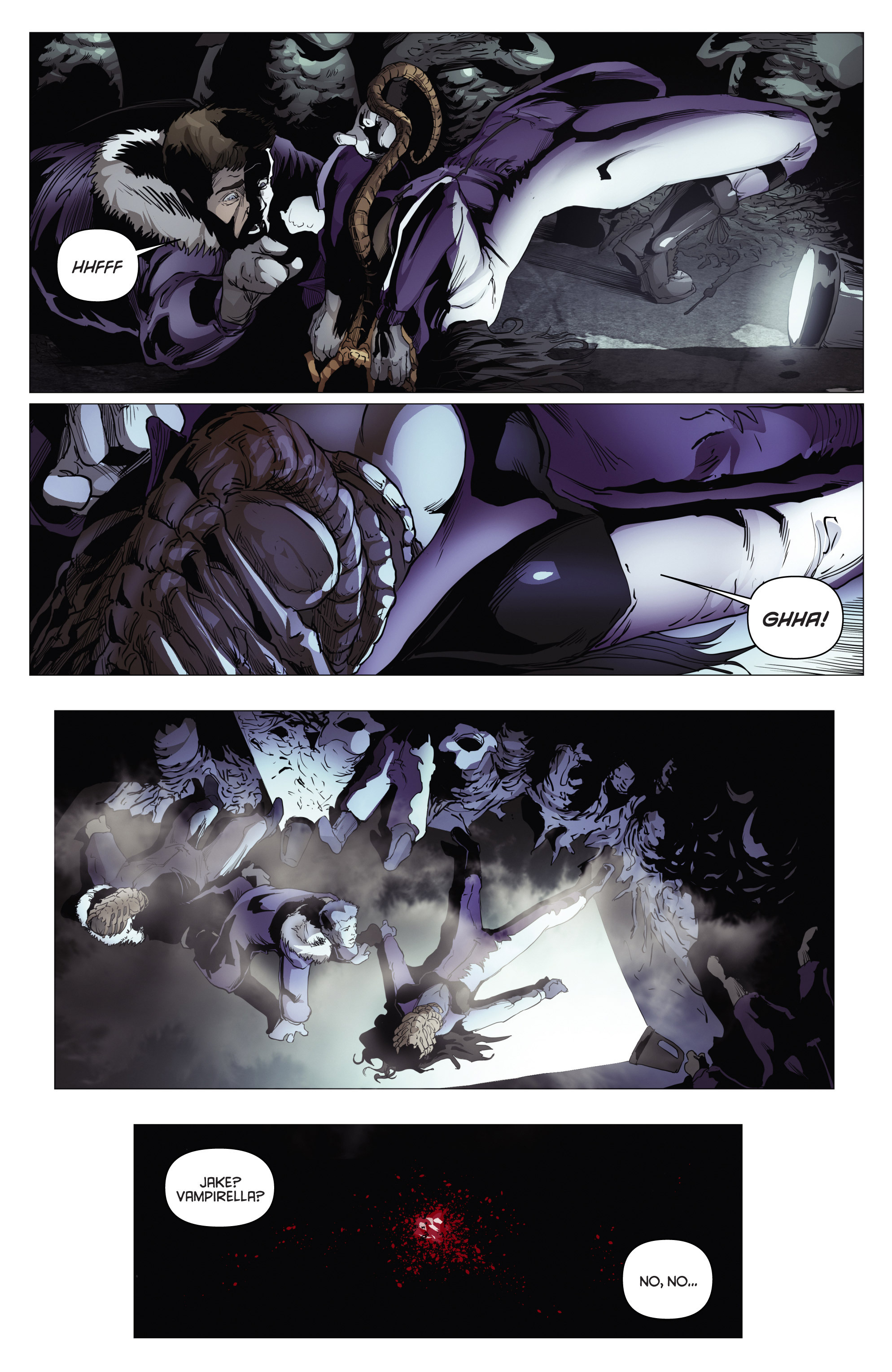 Read online Aliens/Vampirella comic -  Issue #1 - 19