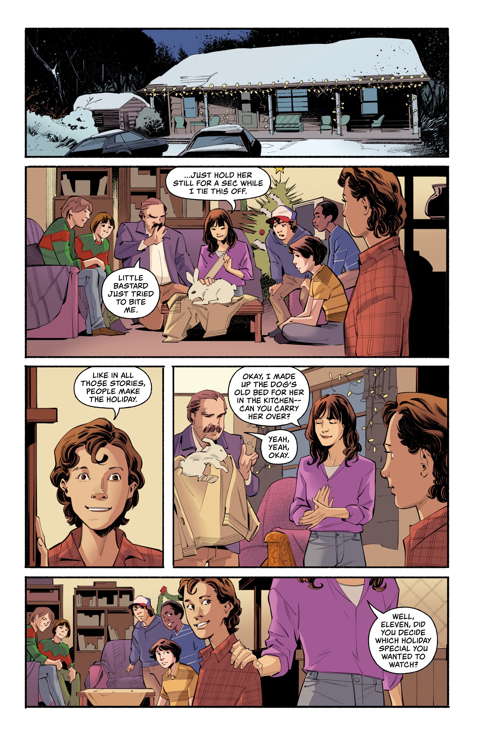 Read online Stranger Things Winter Special one-shot comic -  Issue # Full - 41