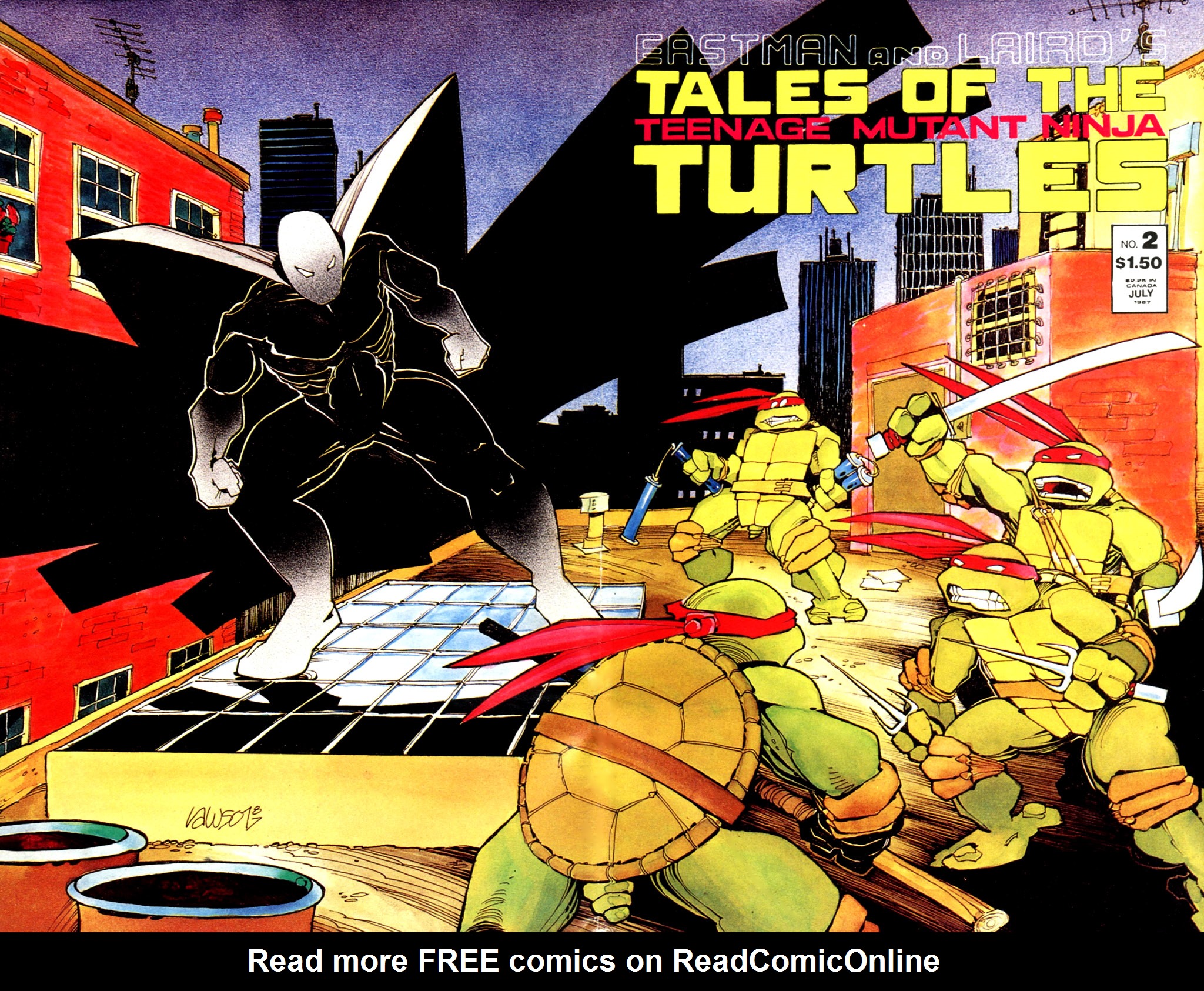 Read online Tales of the Teenage Mutant Ninja Turtles comic -  Issue #2 - 1