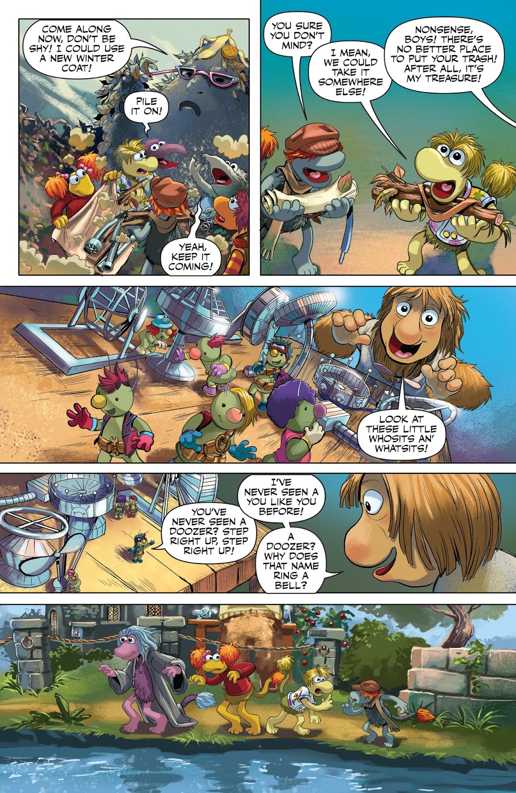 Jim Henson's Fraggle Rock: Journey to the Everspring issue 4 - Page 16