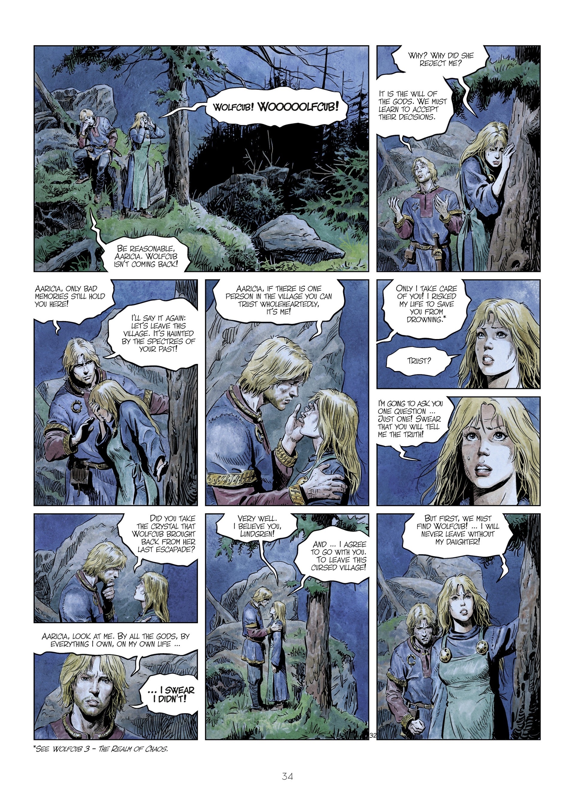 Read online The World of Thorgal: Wolfcub comic -  Issue #4 - 36