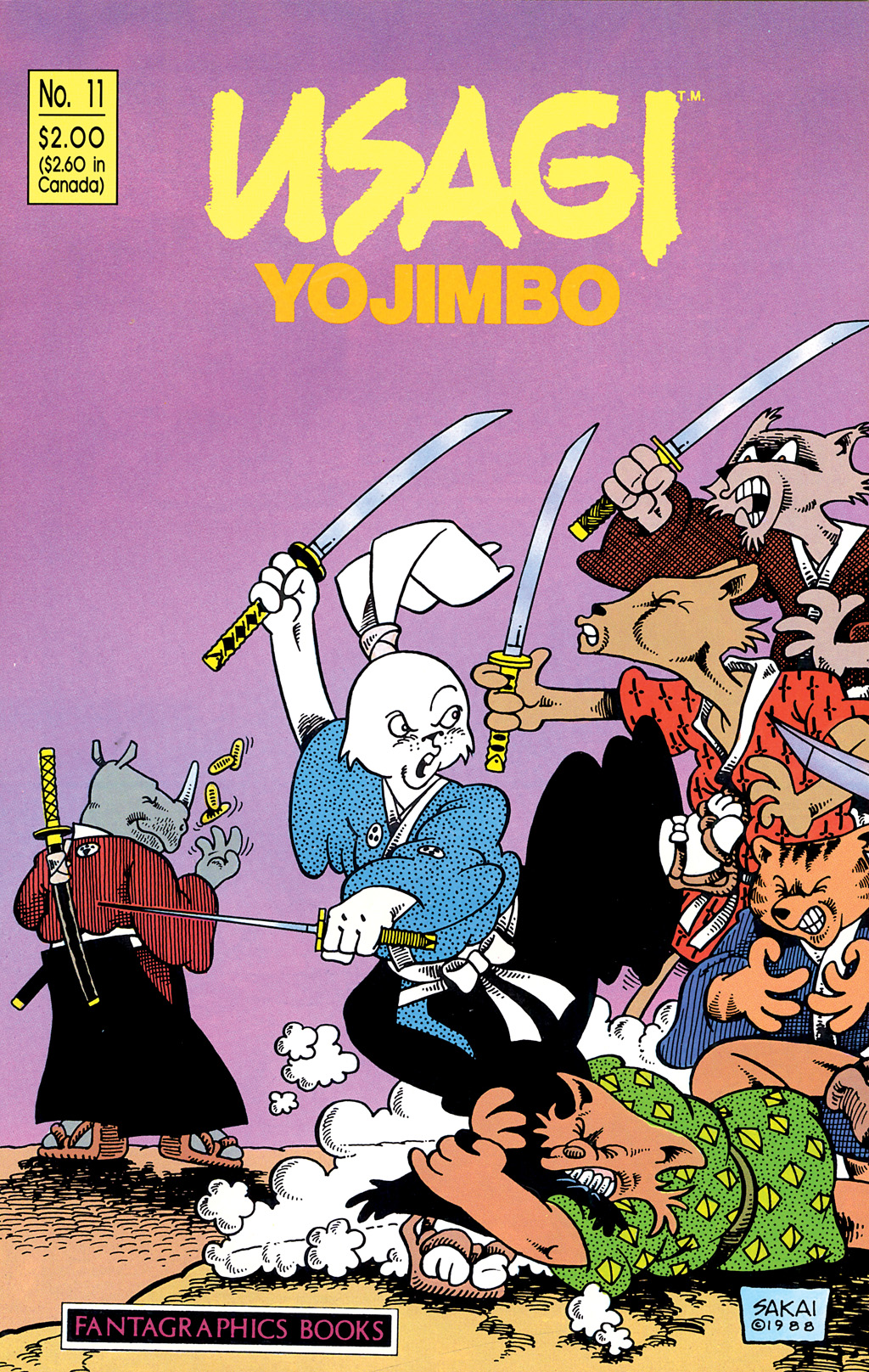 Read online Usagi Yojimbo (1987) comic -  Issue #11 - 1