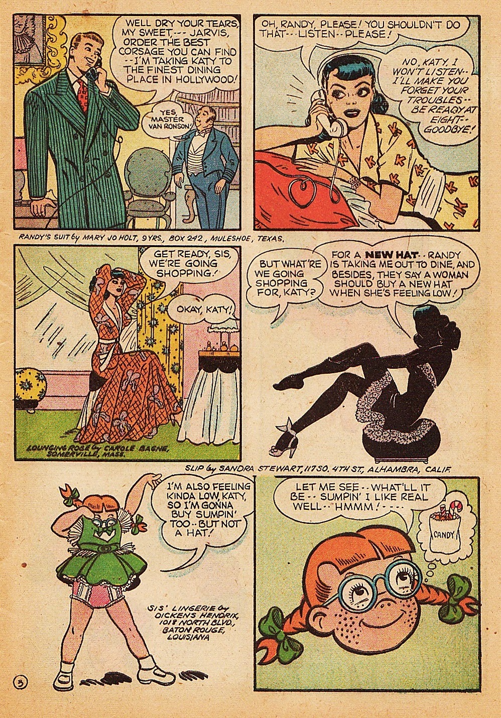 Read online Katy Keene (1949) comic -  Issue #2 - 5