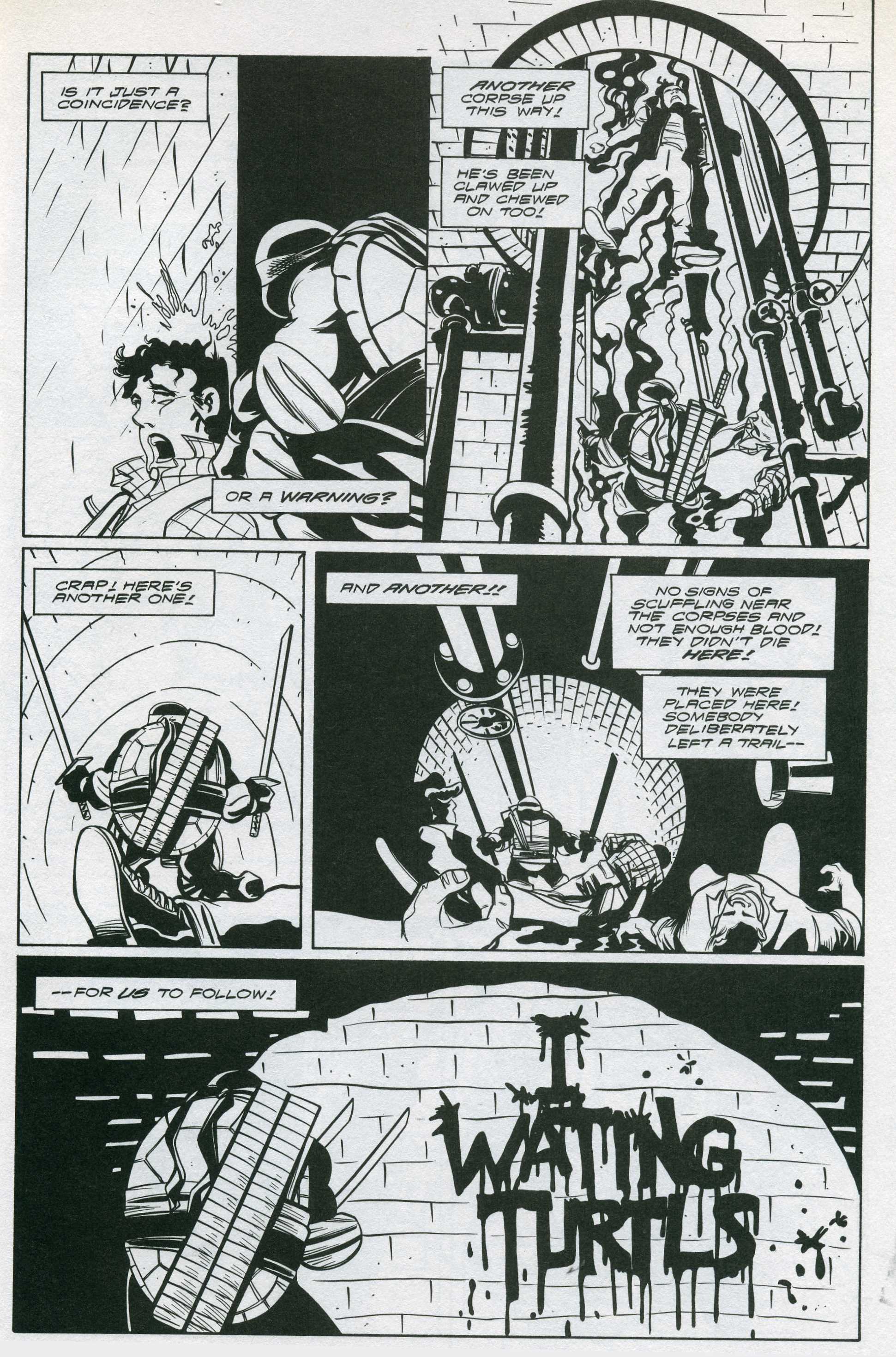 Read online Teenage Mutant Ninja Turtles (1996) comic -  Issue #17 - 18
